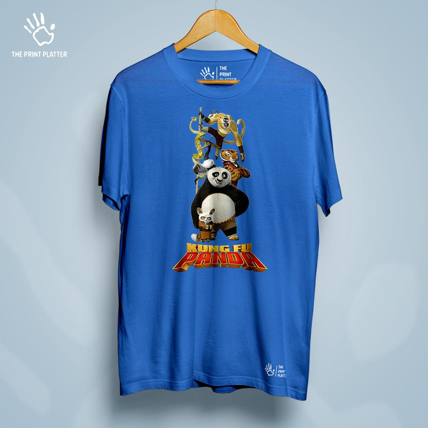 Kung Fu Panda Cotton Bio Wash 180gsm T-shirt | T-R195