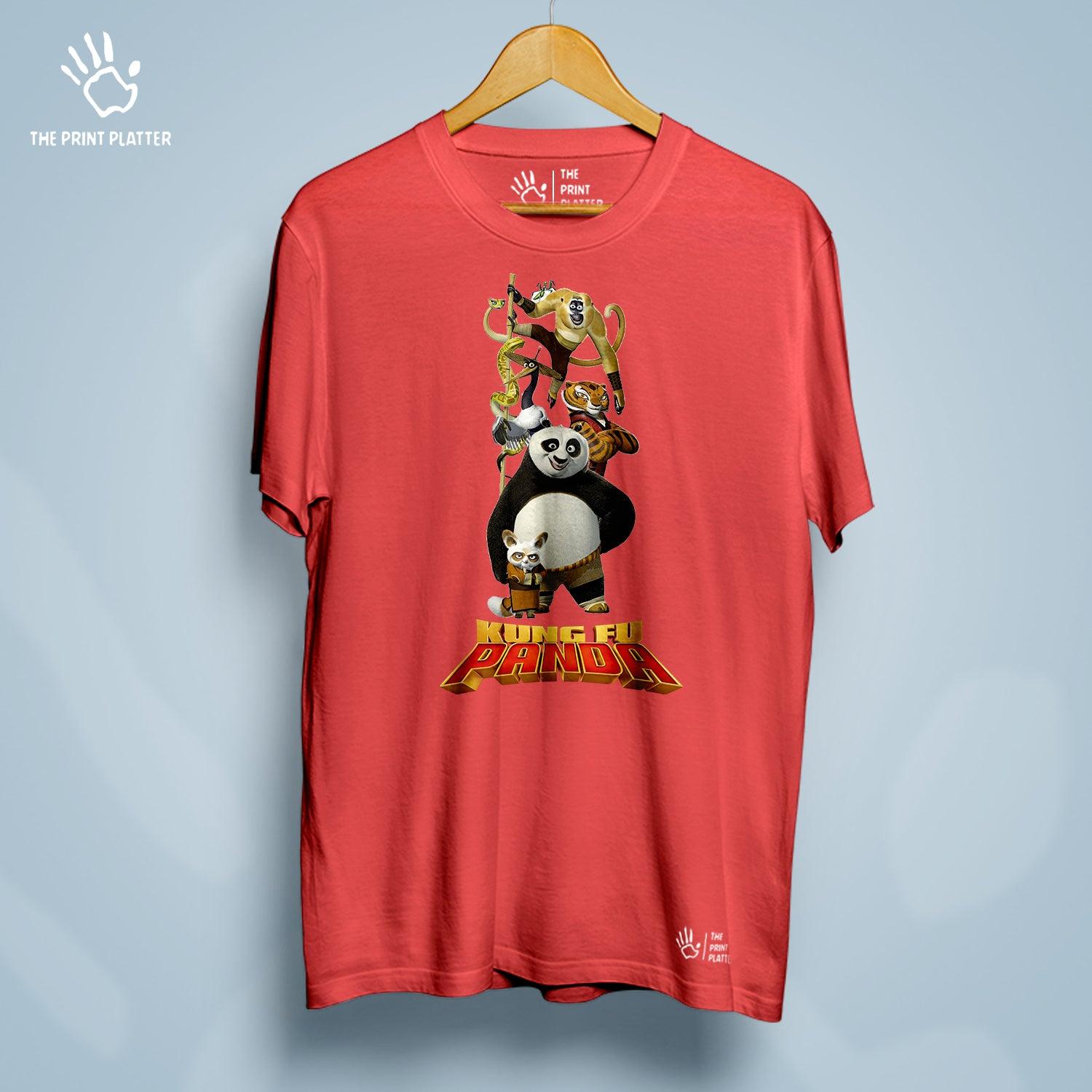 Kung Fu Panda Cotton Bio Wash 180gsm T-shirt | T-R195