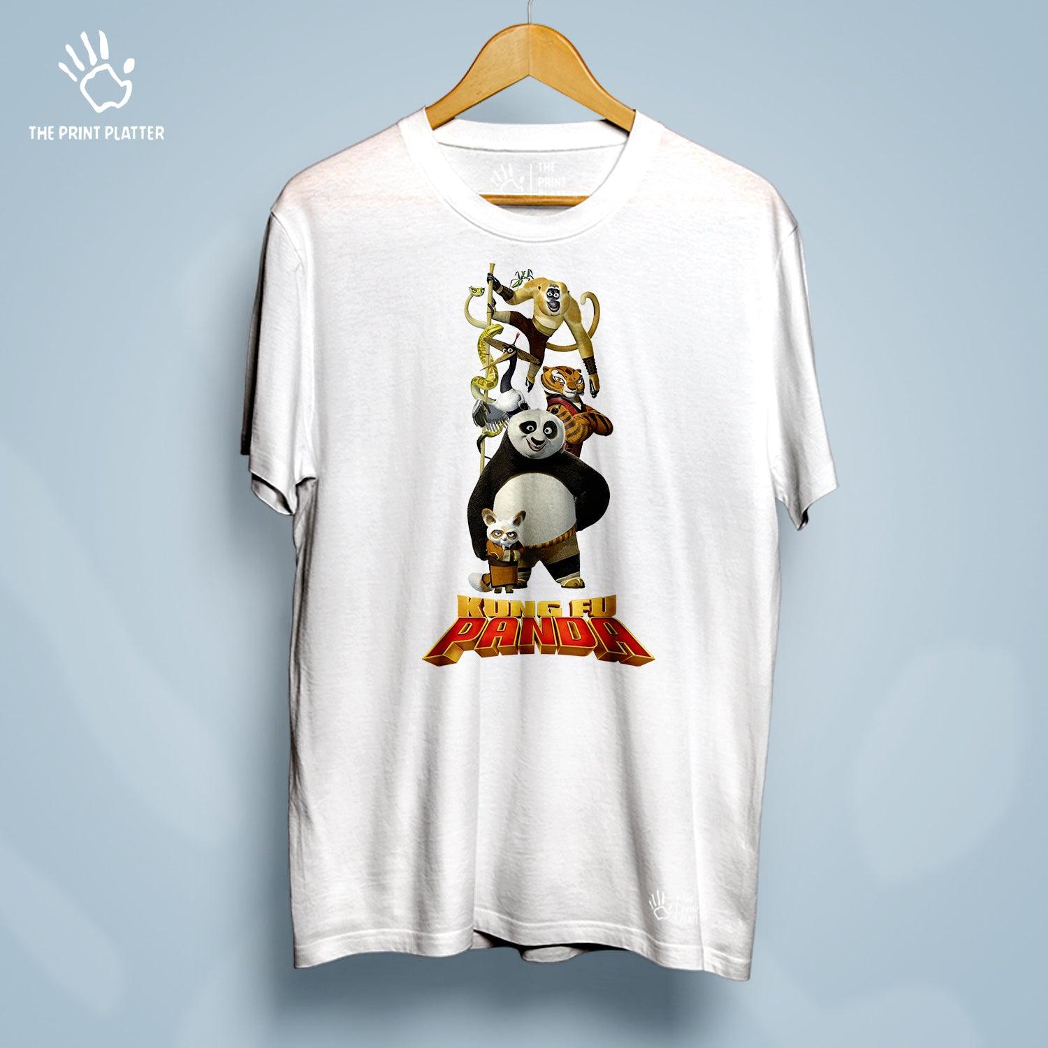 Kung Fu Panda Cotton Bio Wash 180gsm T-shirt | T-R195