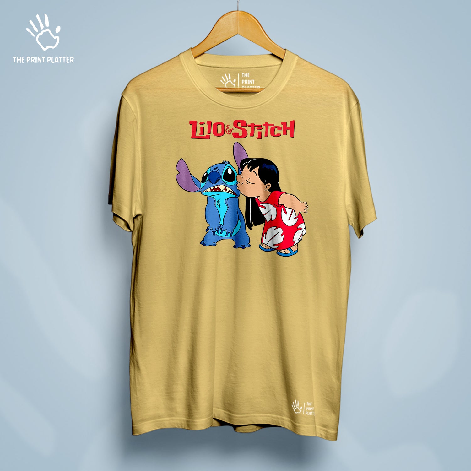 Lilo & Stitch Cotton Bio Wash 180gsm T-shirt | T-R196