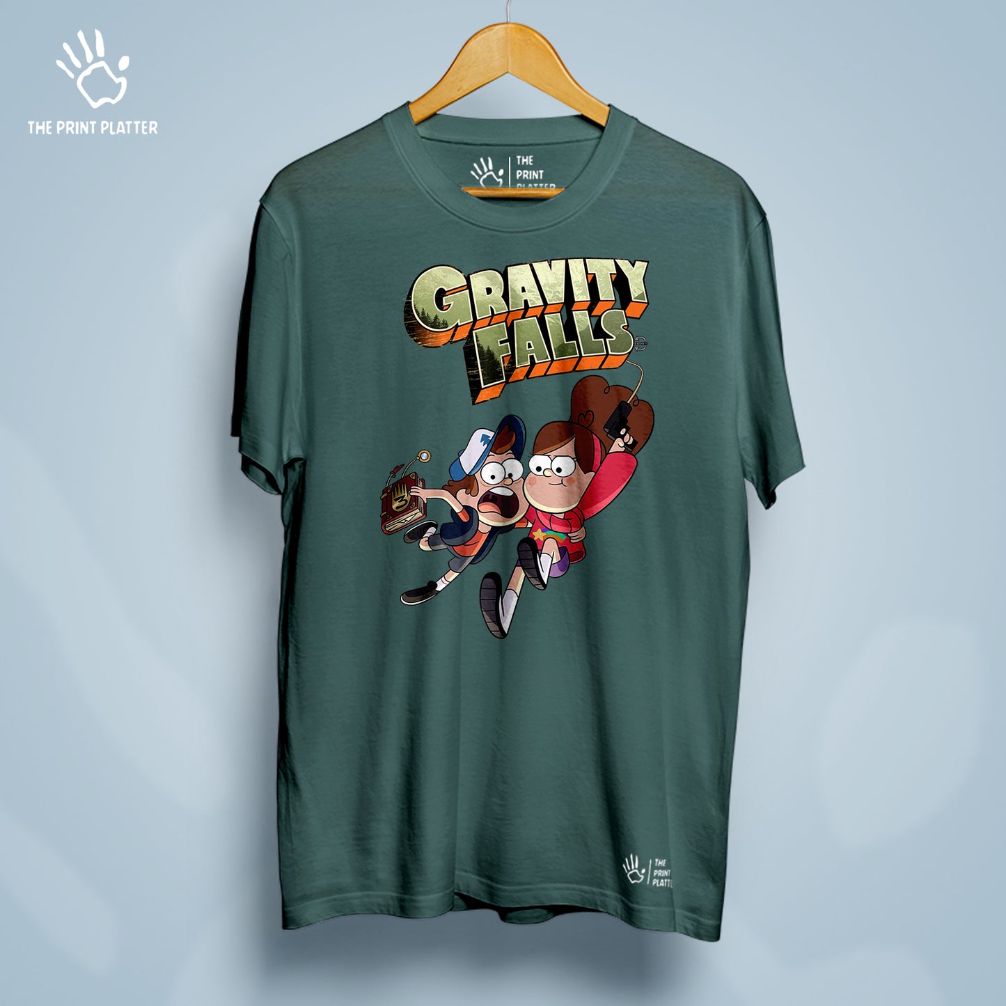 Gravity Falls Cotton Bio Wash 180gsm T-shirt | T-R216