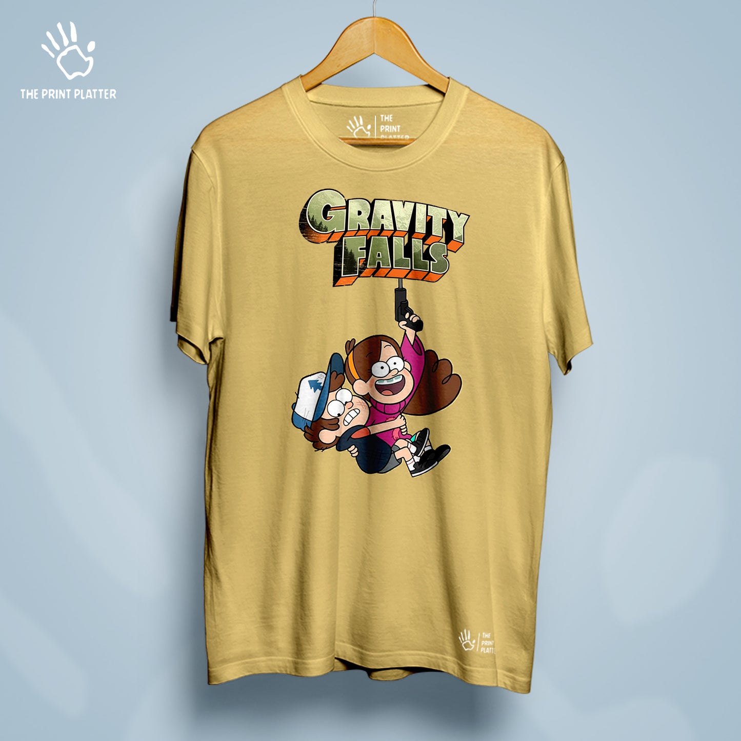 Gravity Falls Cotton Bio Wash 180gsm T-shirt | T-R217