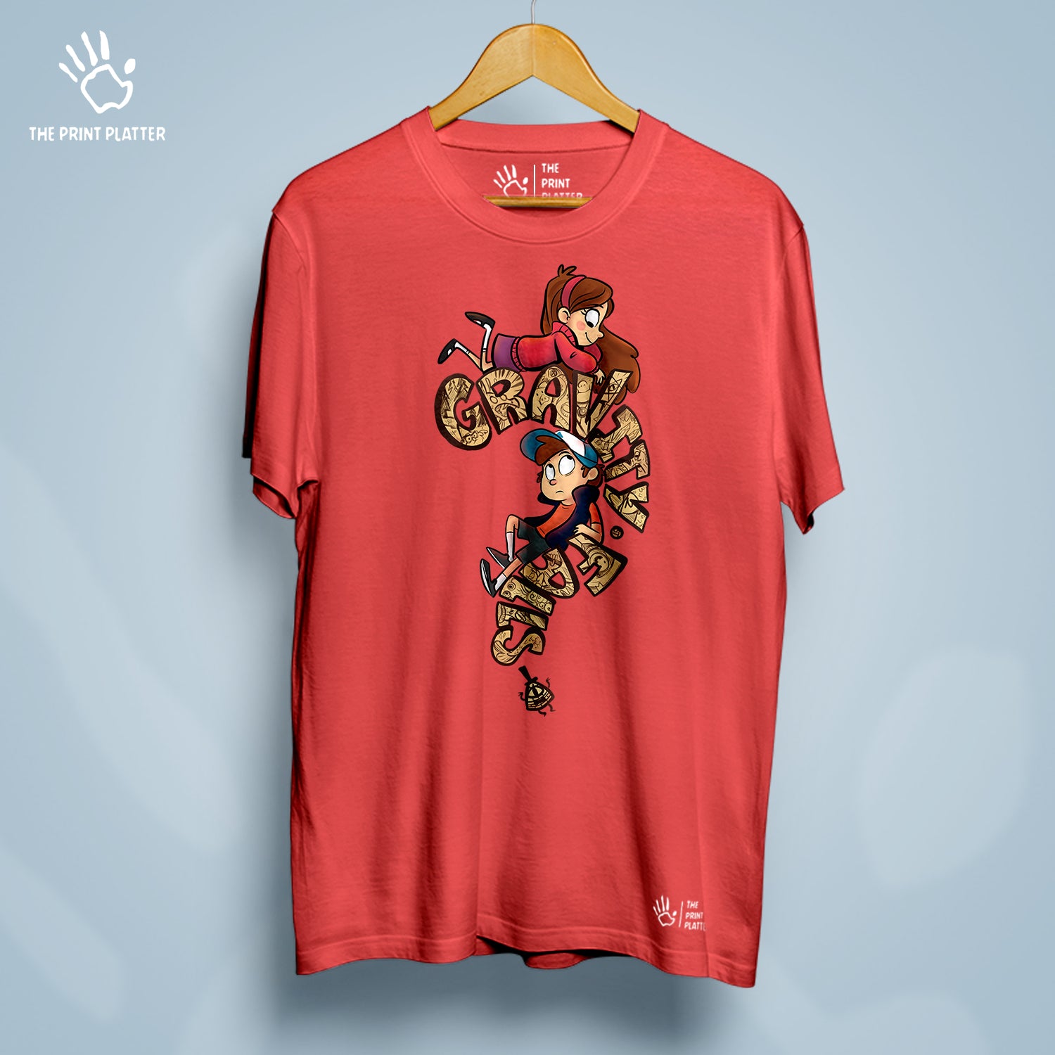 Gravity Falls Cotton Bio Wash 180gsm T-shirt | T-R218