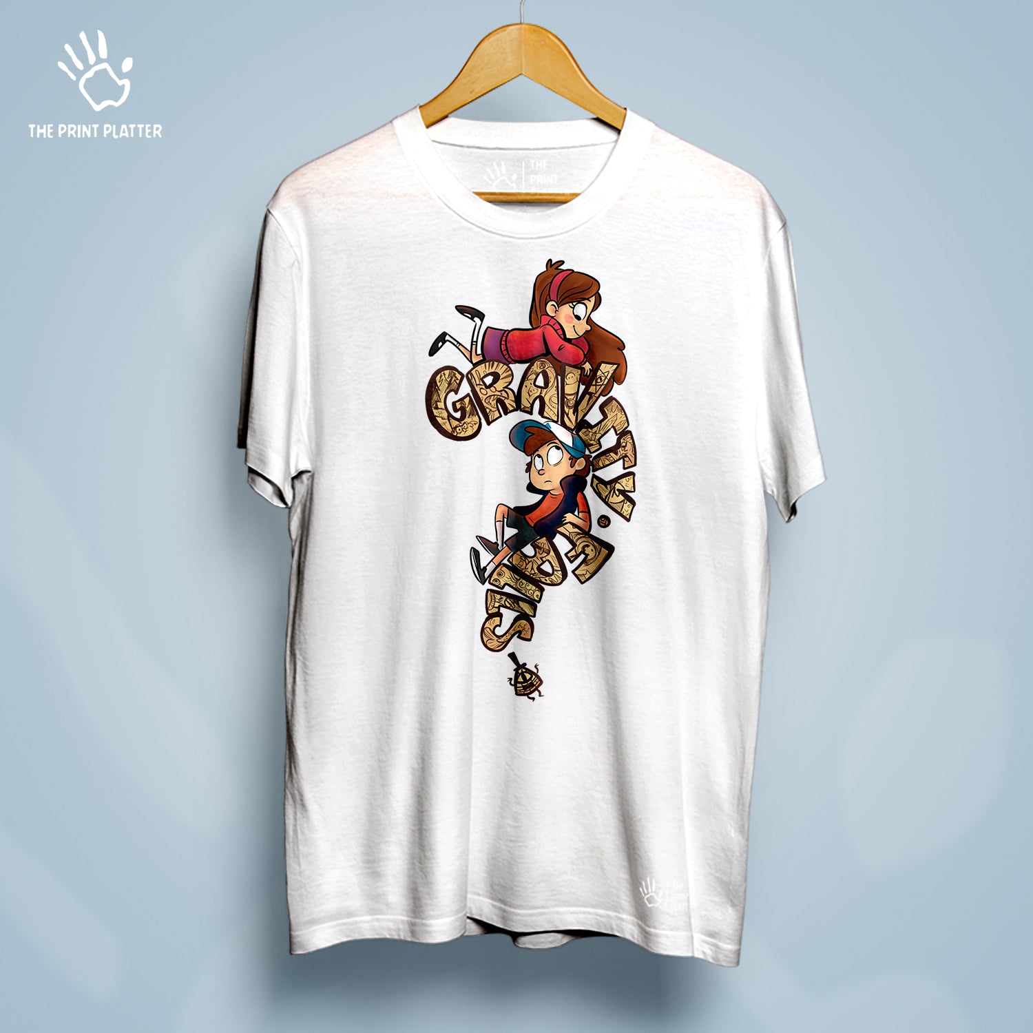 Gravity Falls Cotton Bio Wash 180gsm T-shirt | T-R218