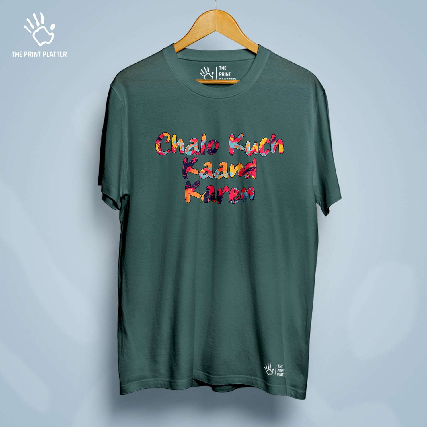 Chalo Kuch Kaand Kare Cotton Bio Wash 180gsm T-shirt | T-R242