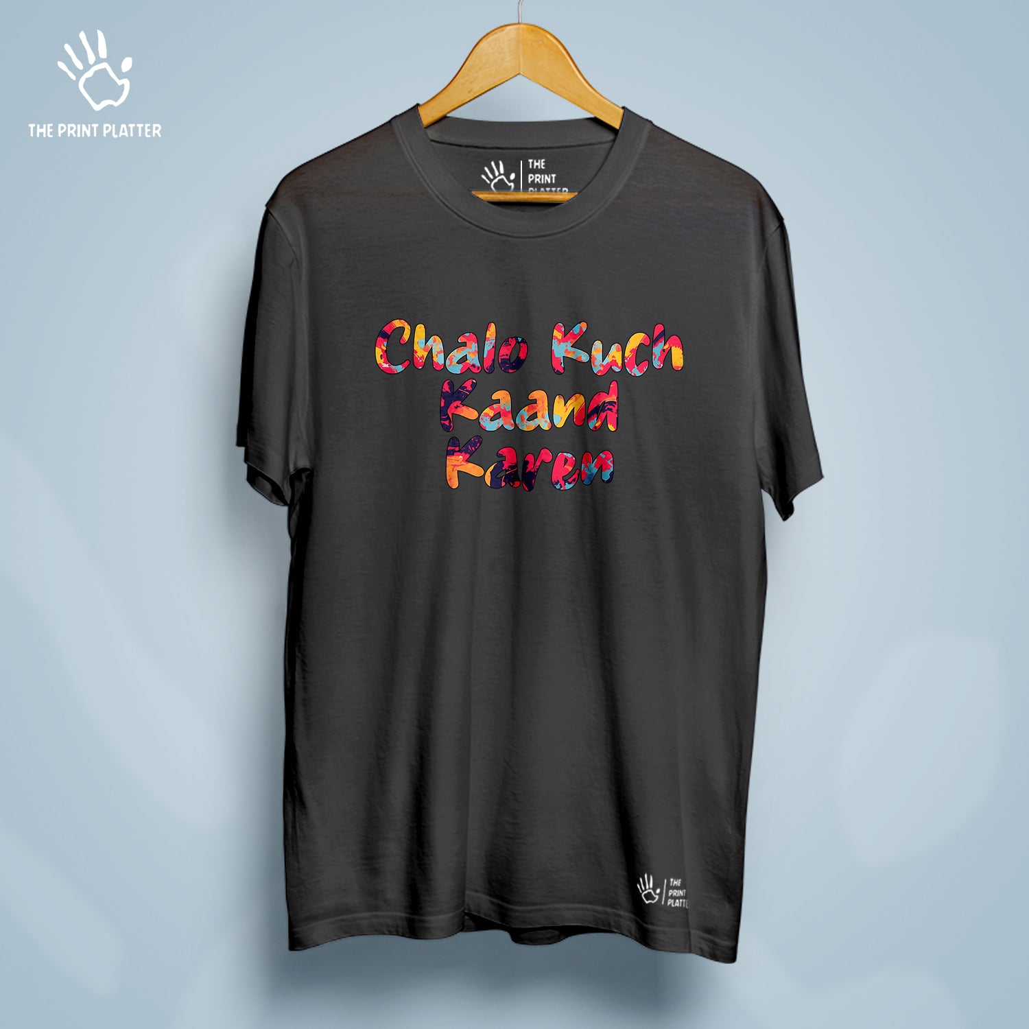 Chalo Kuch Kaand Kare Cotton Bio Wash 180gsm T-shirt | T-R242