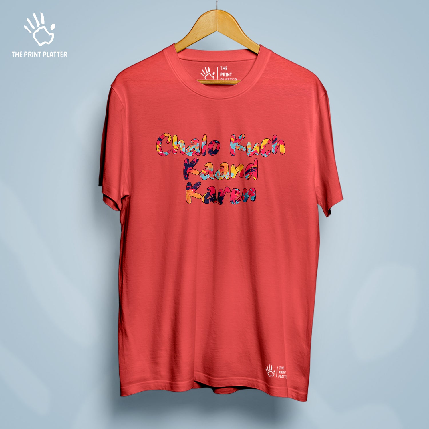 Chalo Kuch Kaand Kare Cotton Bio Wash 180gsm T-shirt | T-R242