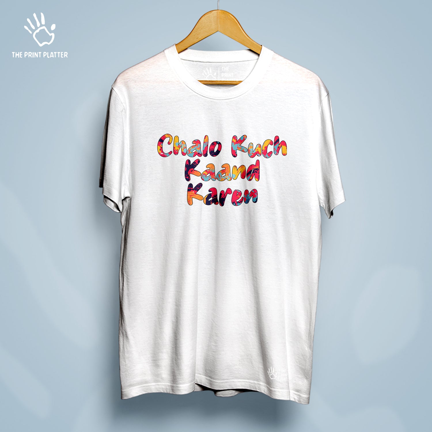 Chalo Kuch Kaand Kare Cotton Bio Wash 180gsm T-shirt | T-R242