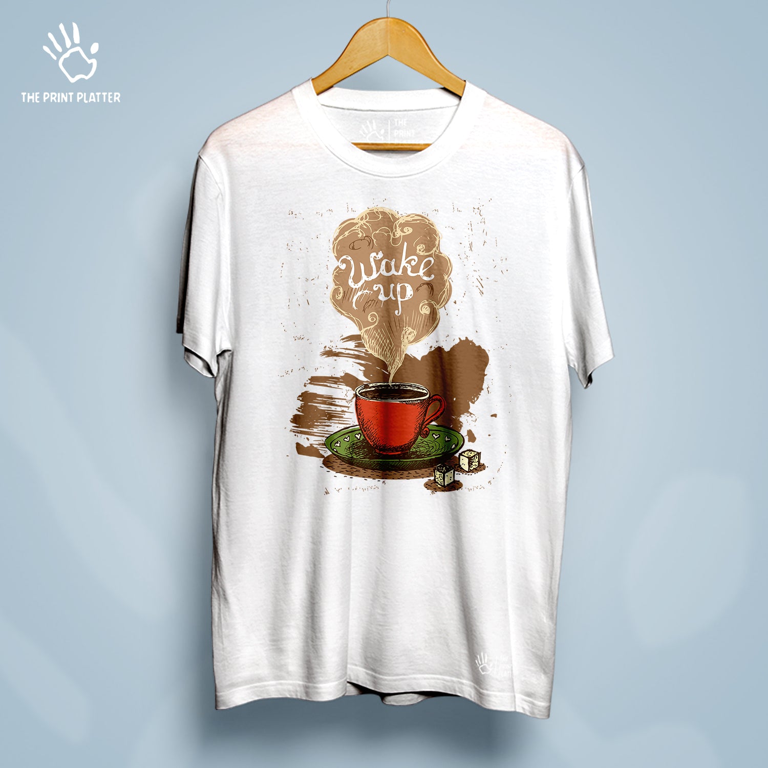 Tea Wake Up Cotton Bio Wash 180gsm T-shirt | T-R243