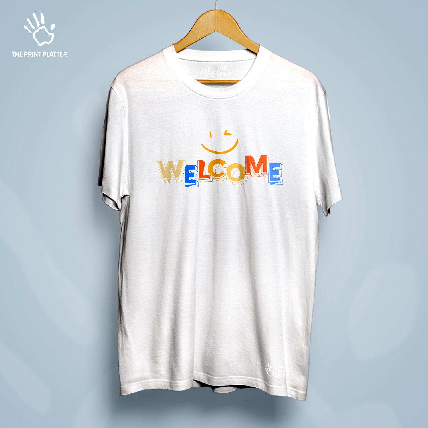 Welcome Cotton Bio Wash 180gsm T-shirt | T-R244