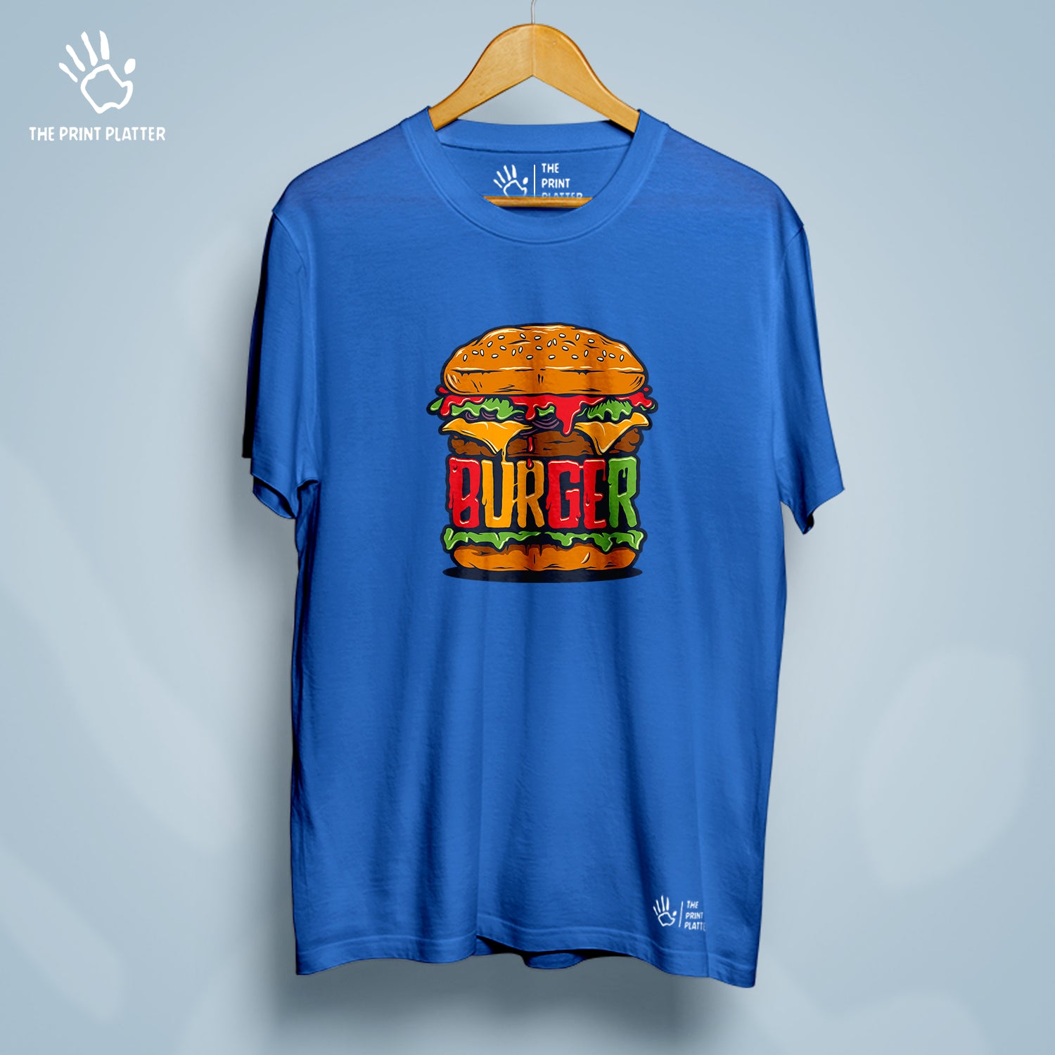 Burger Cotton Bio Wash 180gsm T-shirt | T-R278