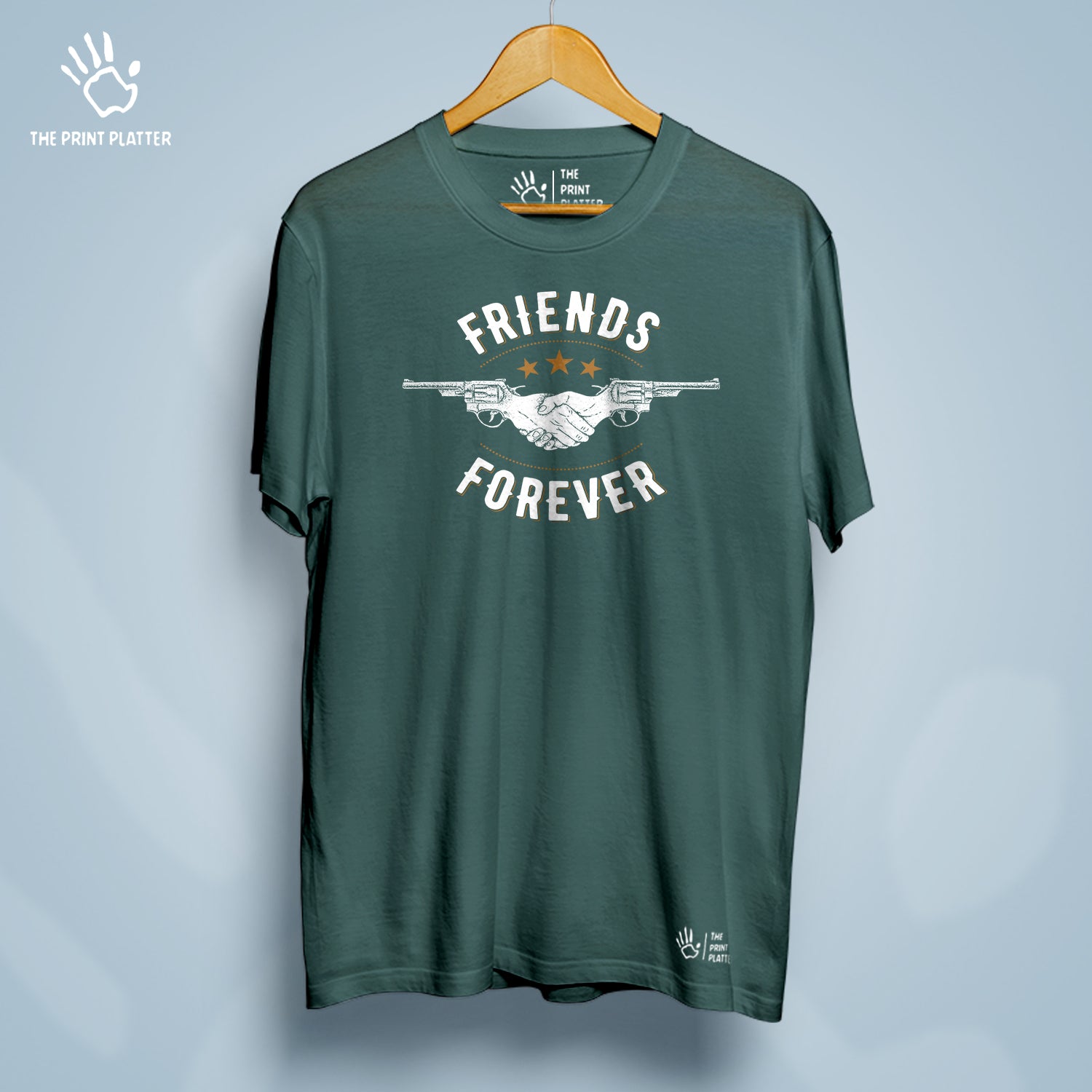 Friends Forever Cotton Bio Wash 180gsm T-shirt | T-R280