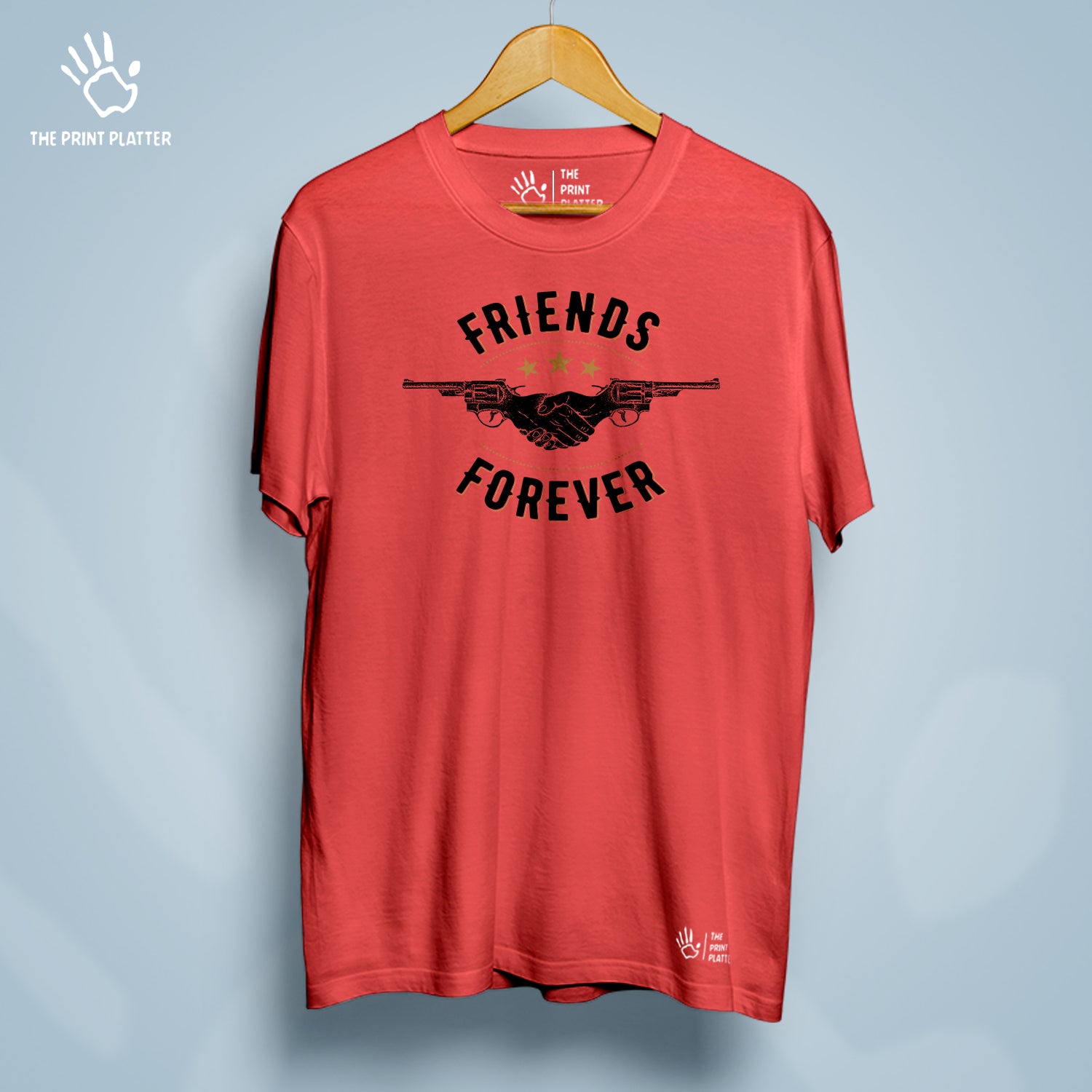 Friends Forever Cotton Bio Wash 180gsm T-shirt | T-R280