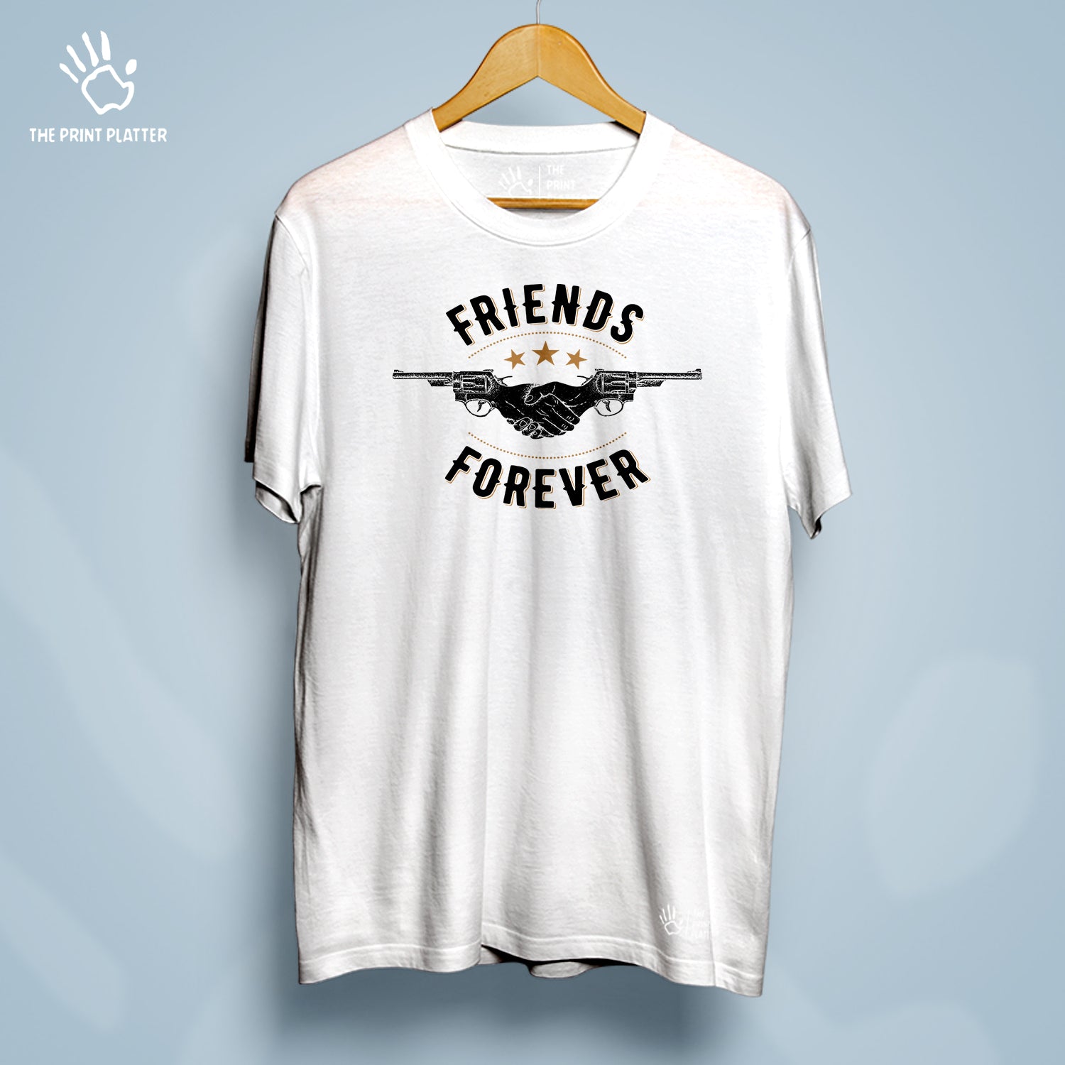 Friends Forever Cotton Bio Wash 180gsm T-shirt | T-R280