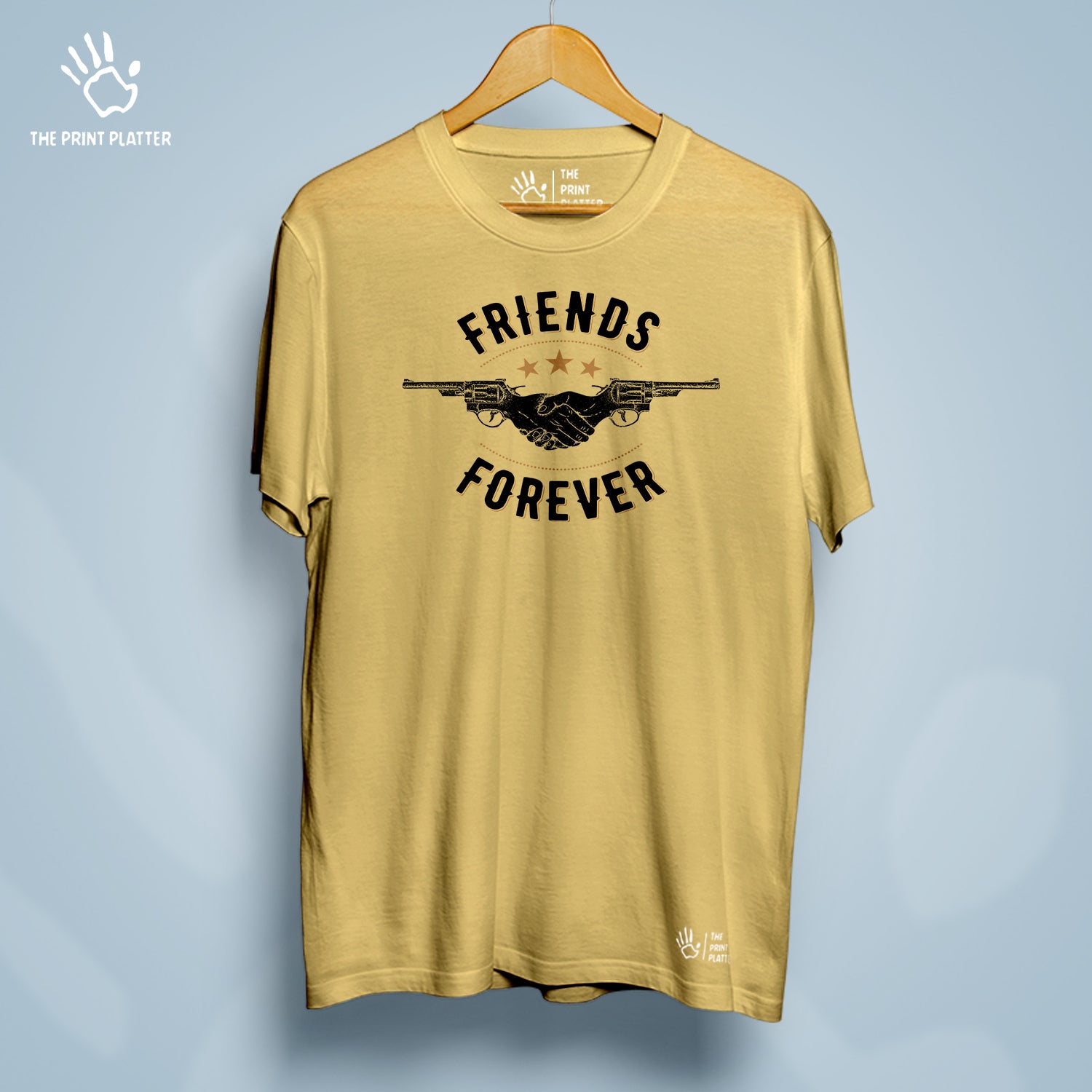 Friends Forever Cotton Bio Wash 180gsm T-shirt | T-R280