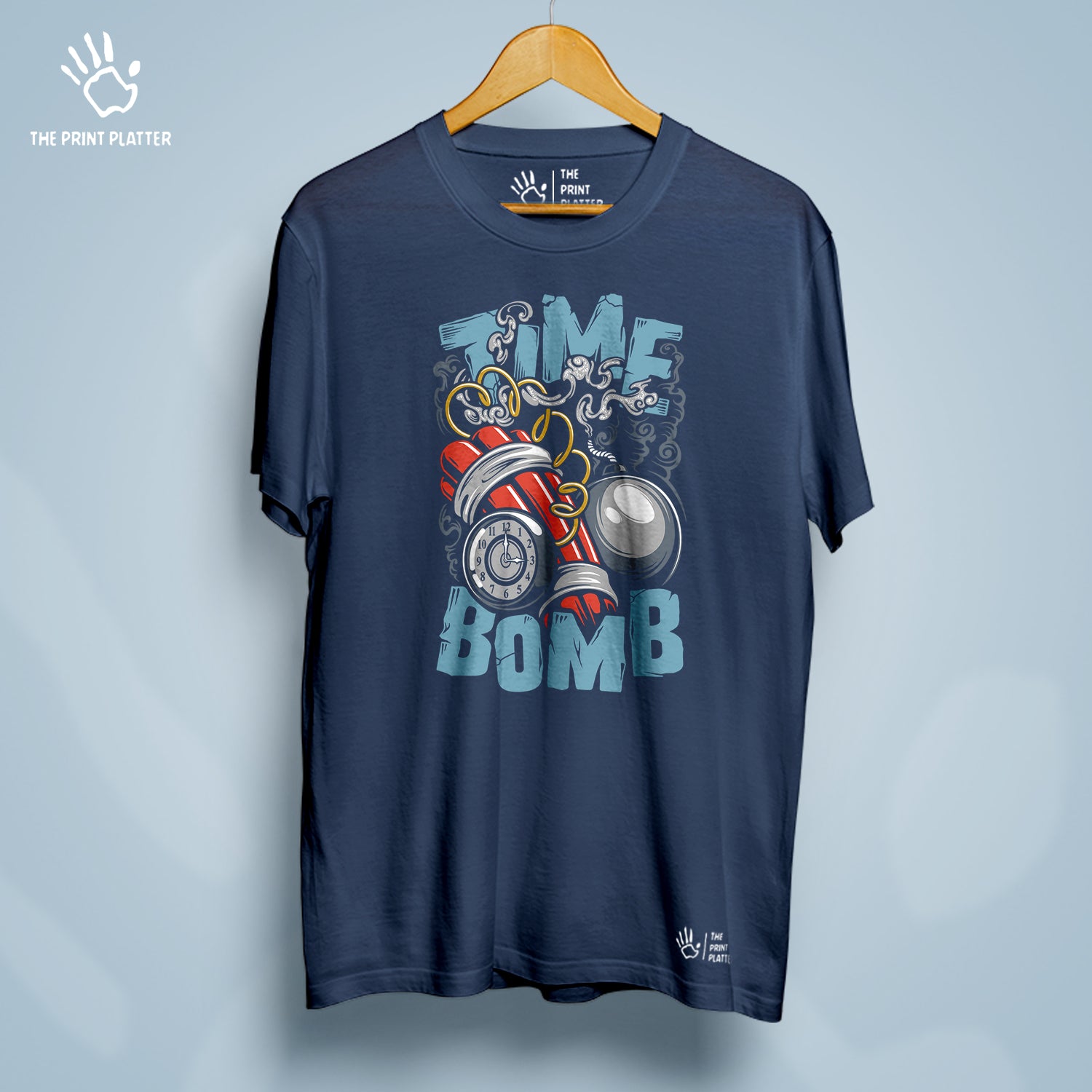 Time Bomb Cotton Bio Wash 180gsm T-shirt | T-R286