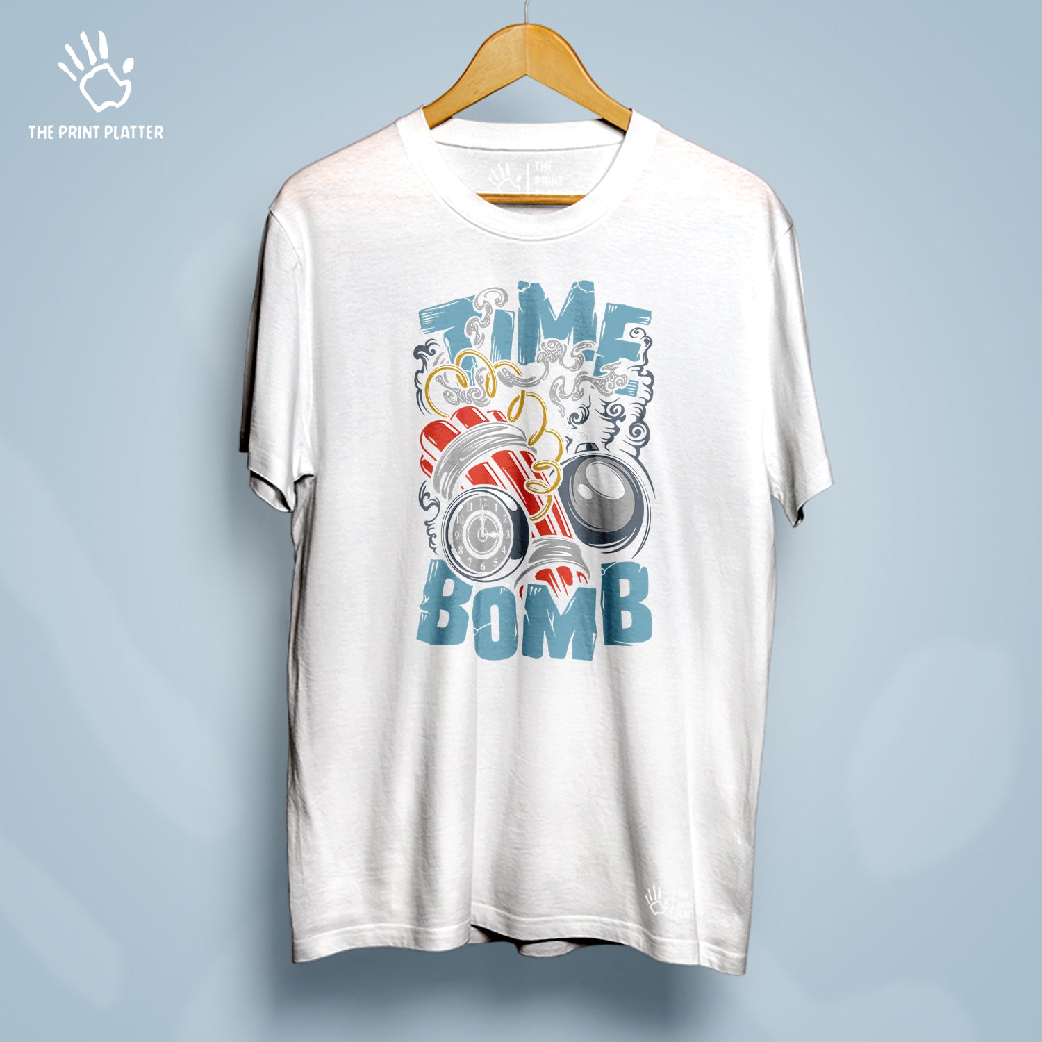 Time Bomb Cotton Bio Wash 180gsm T-shirt | T-R286