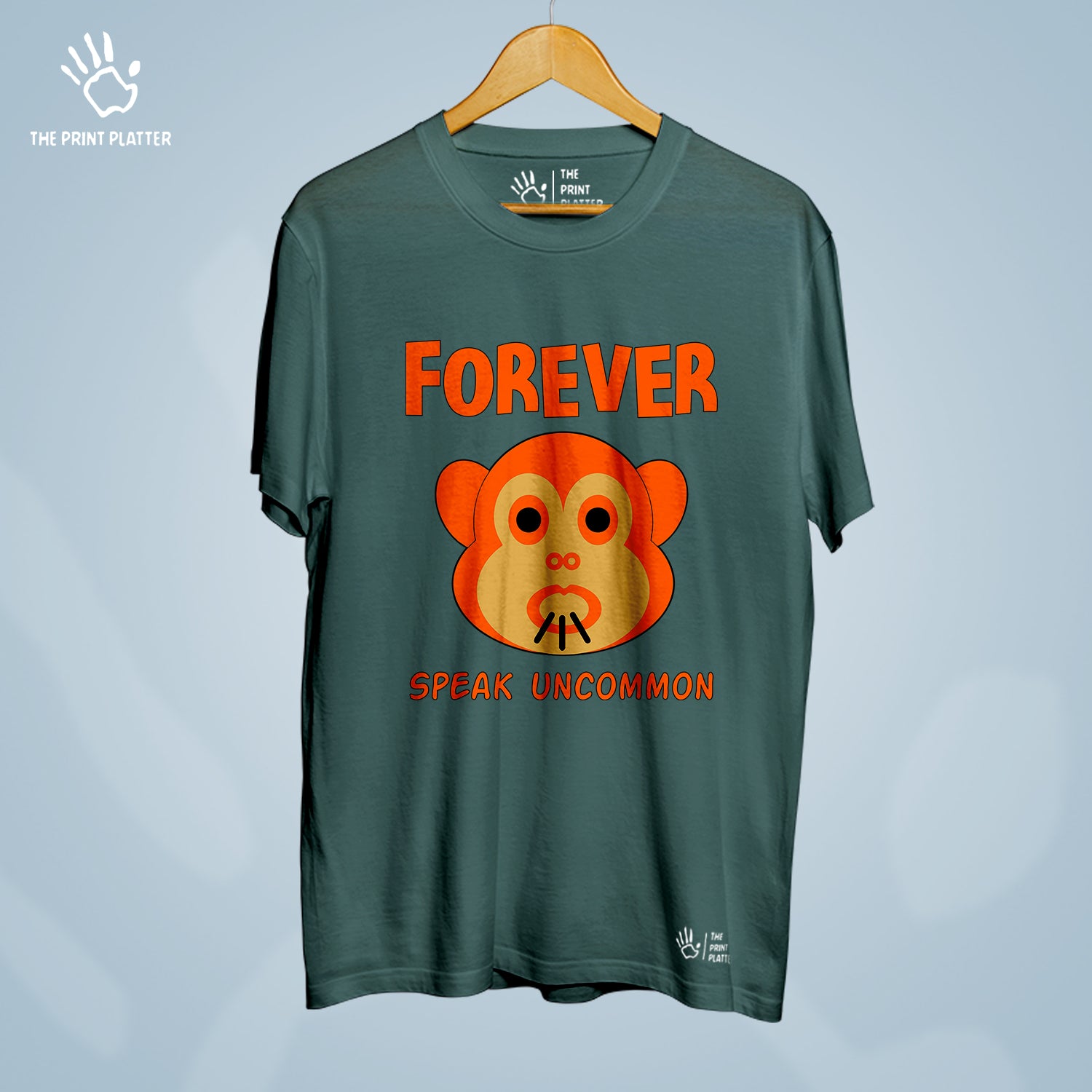 Forever Speak Uncommon Cotton Bio Wash 180gsm T-shirt | T-R297