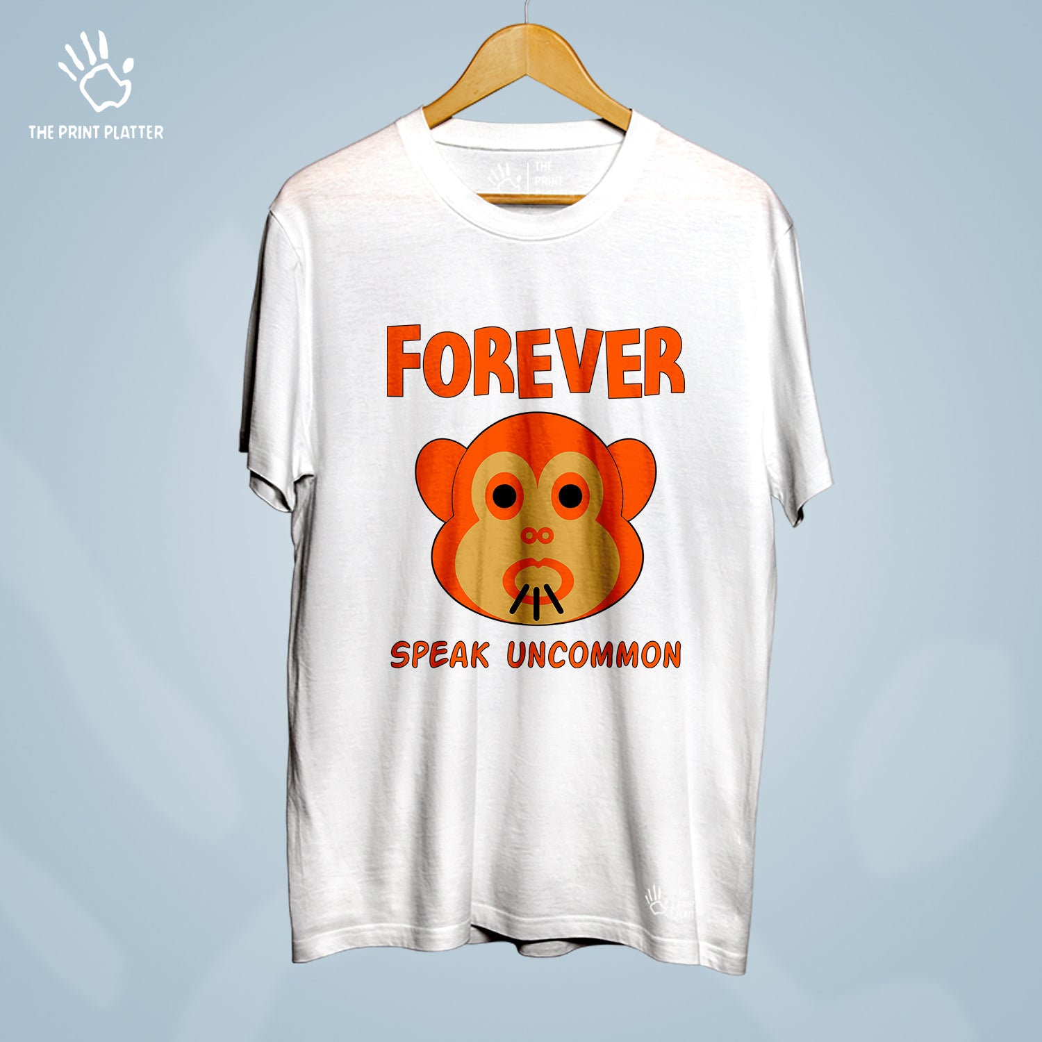 Forever Speak Uncommon Cotton Bio Wash 180gsm T-shirt | T-R297