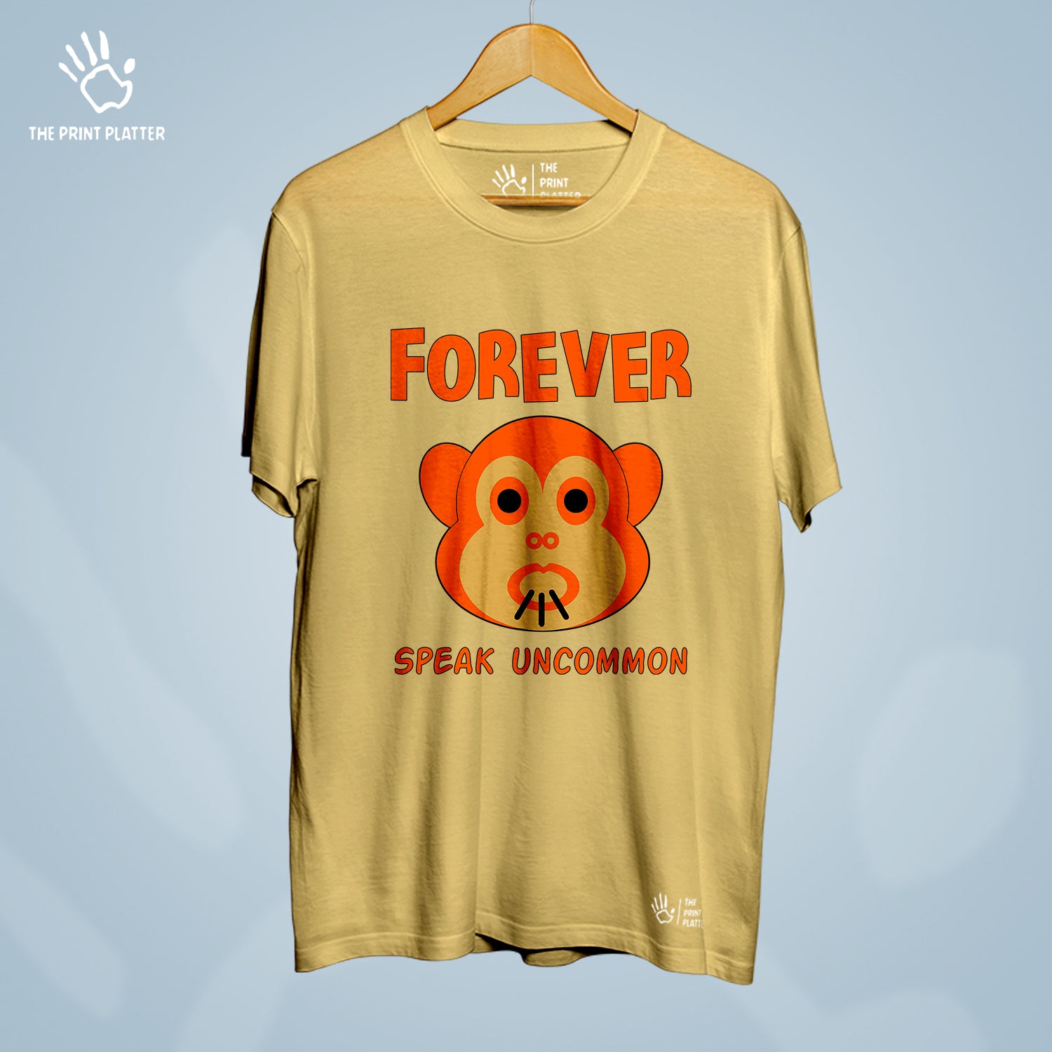 Forever Speak Uncommon Cotton Bio Wash 180gsm T-shirt | T-R297