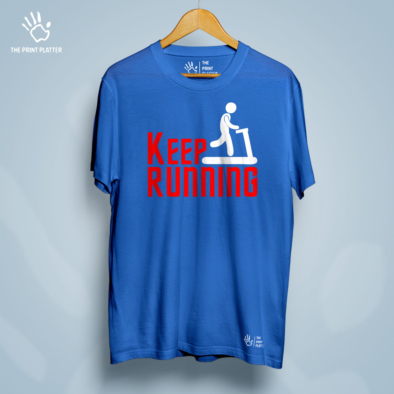 Keep Running Cotton Bio Wash 180gsm T-shirt | T-R30