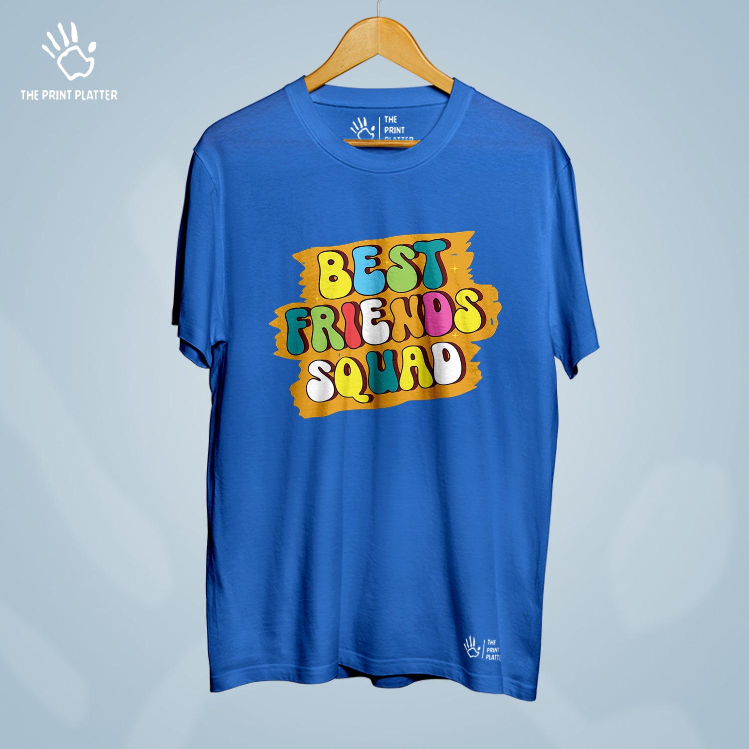 Best Friends Squad Cotton Bio Wash 180gsm T-shirt | T-R301