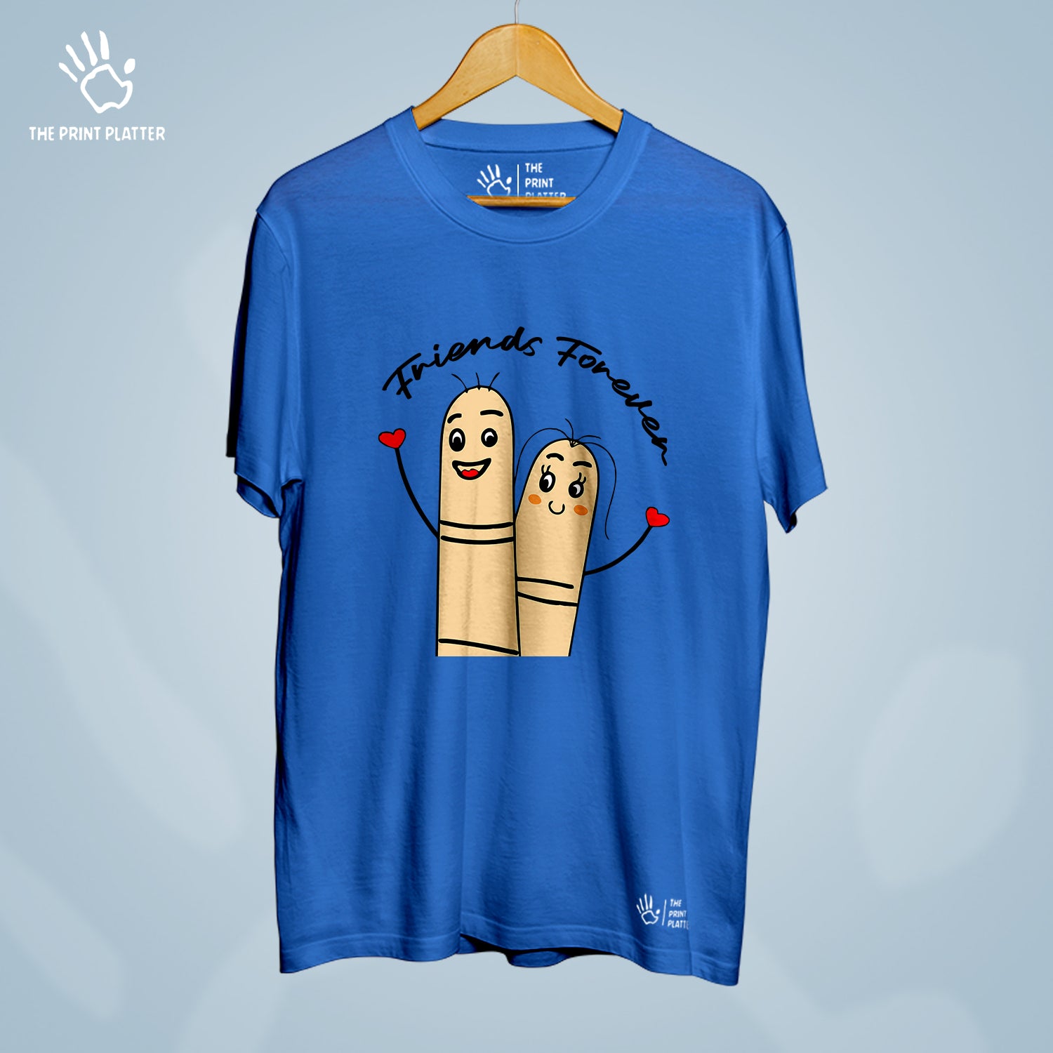 Friends Forever Cotton Bio Wash 180gsm T-shirt | T-R303