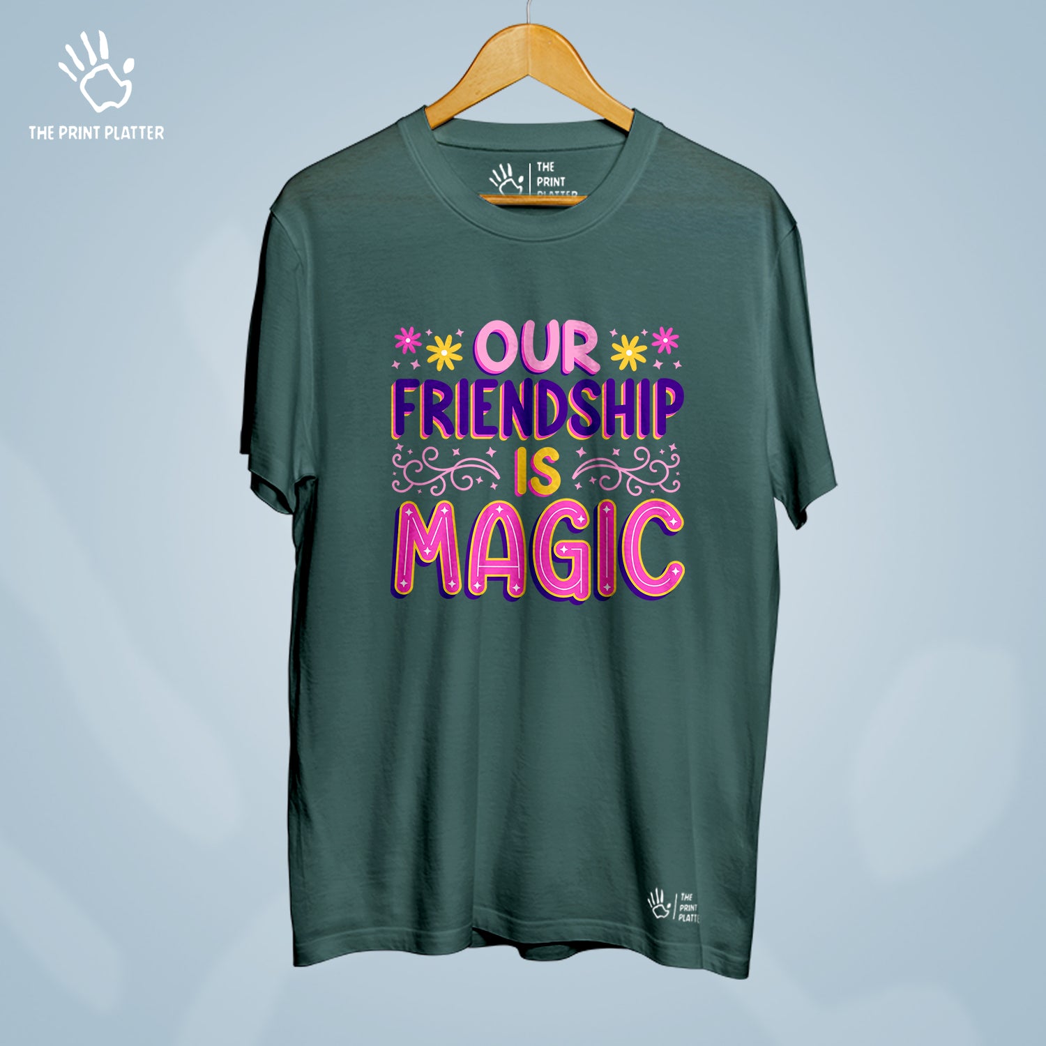 Our Friendship Is Magic Cotton Bio Wash 180gsm T-shirt | T-R310