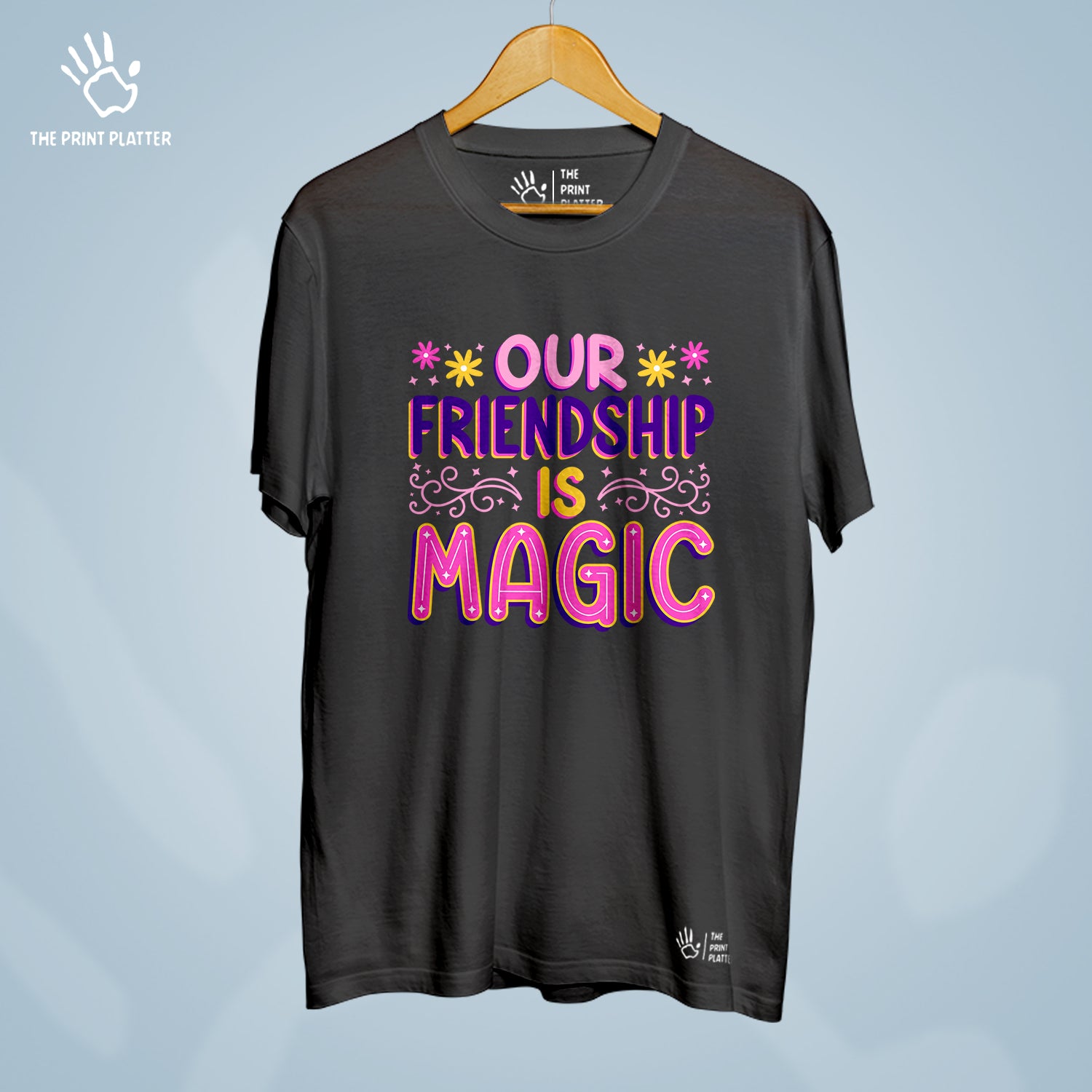 Our Friendship Is Magic Cotton Bio Wash 180gsm T-shirt | T-R310