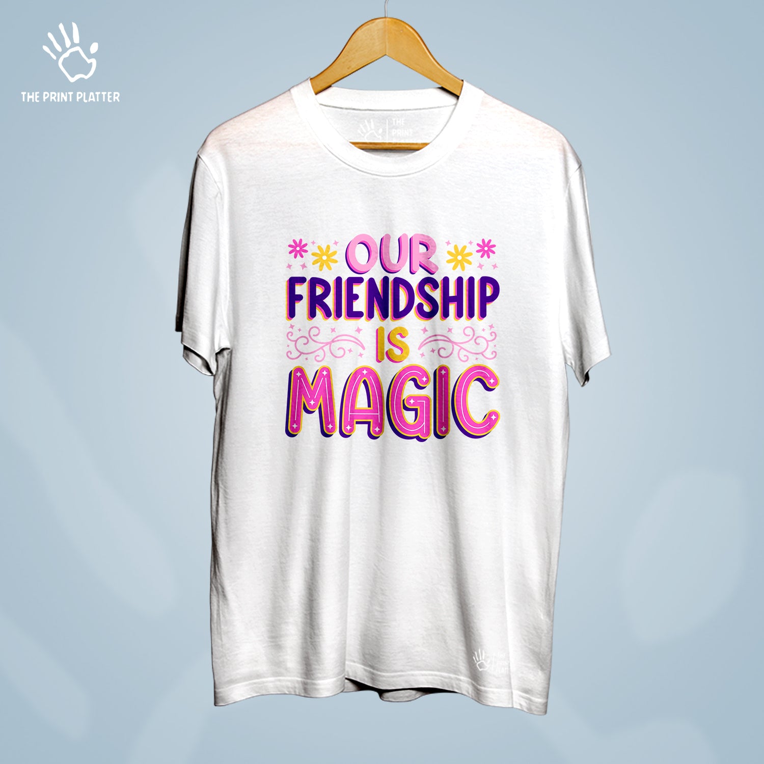 Our Friendship Is Magic Cotton Bio Wash 180gsm T-shirt | T-R310