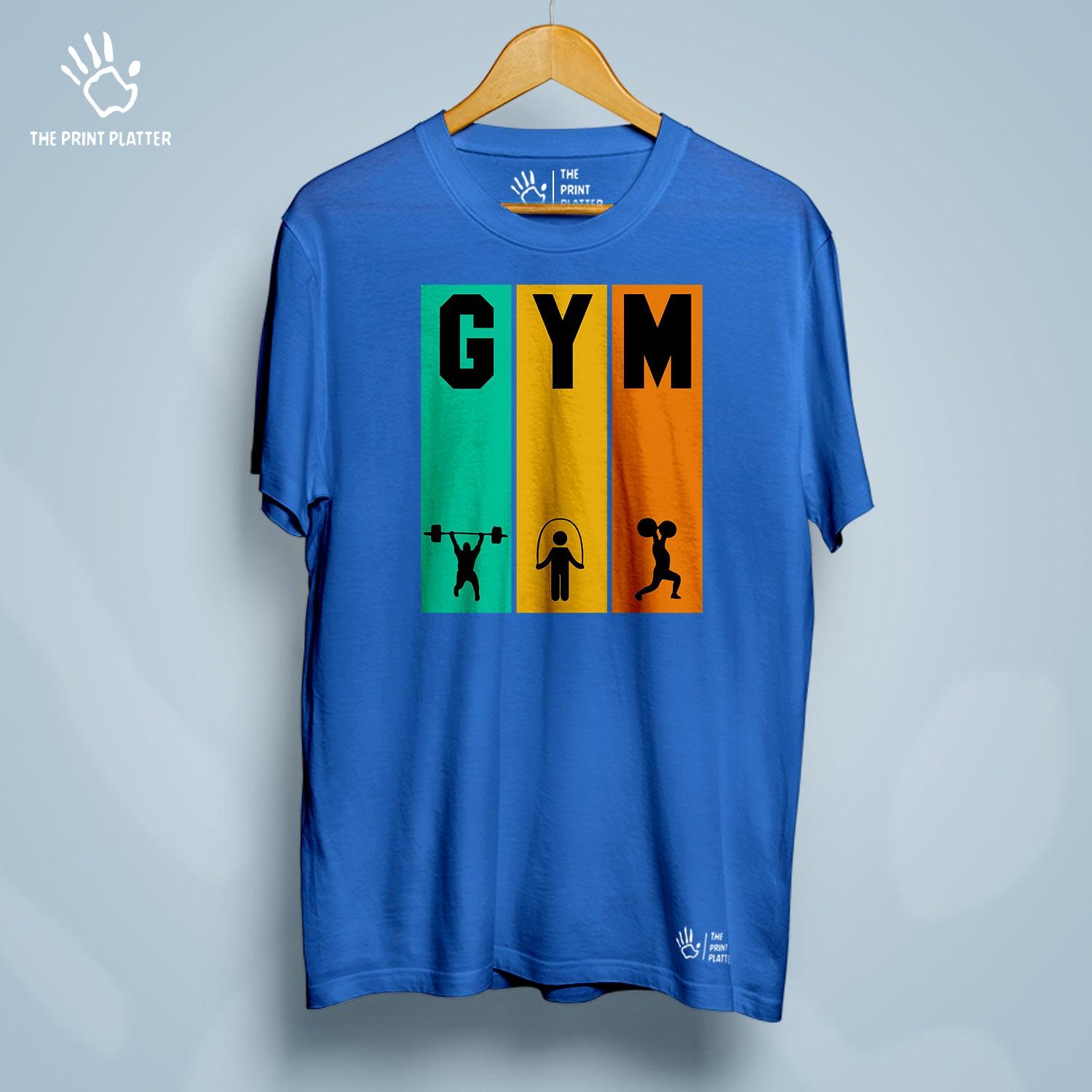 GYM Cotton Bio Wash 180gsm T-shirt | T-R32