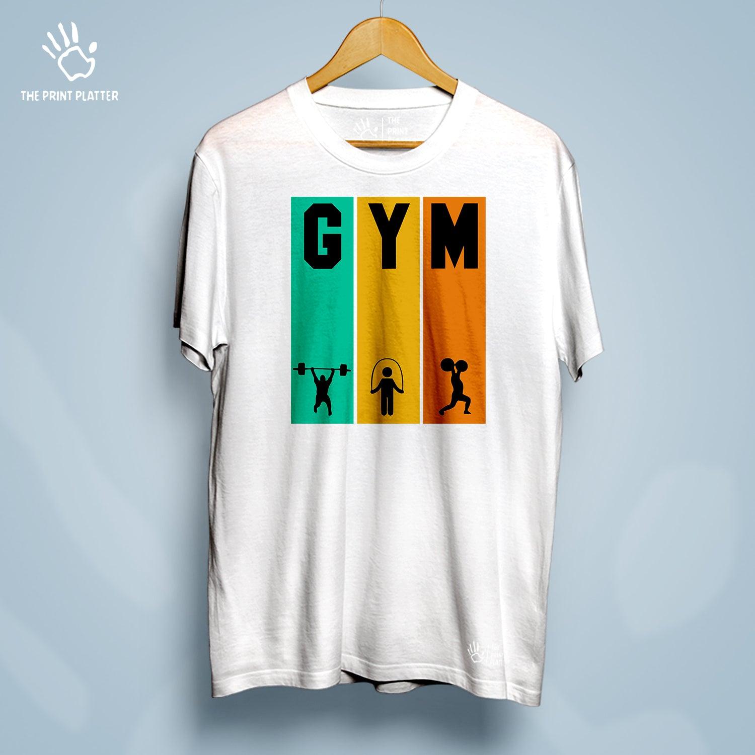 GYM Cotton Bio Wash 180gsm T-shirt | T-R32