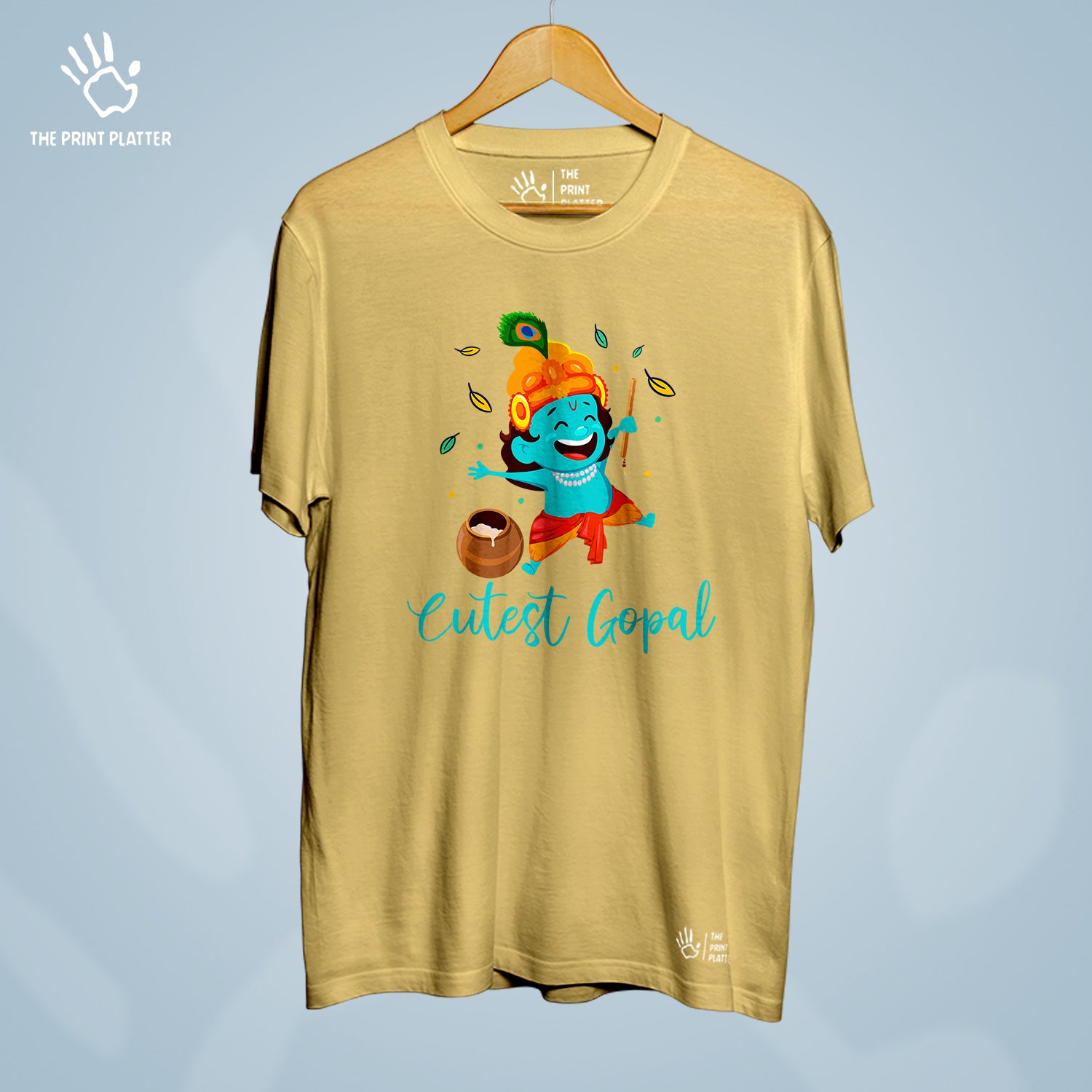 Cutest Gopal Cotton Bio Wash 180gsm T-shirt | T-R327