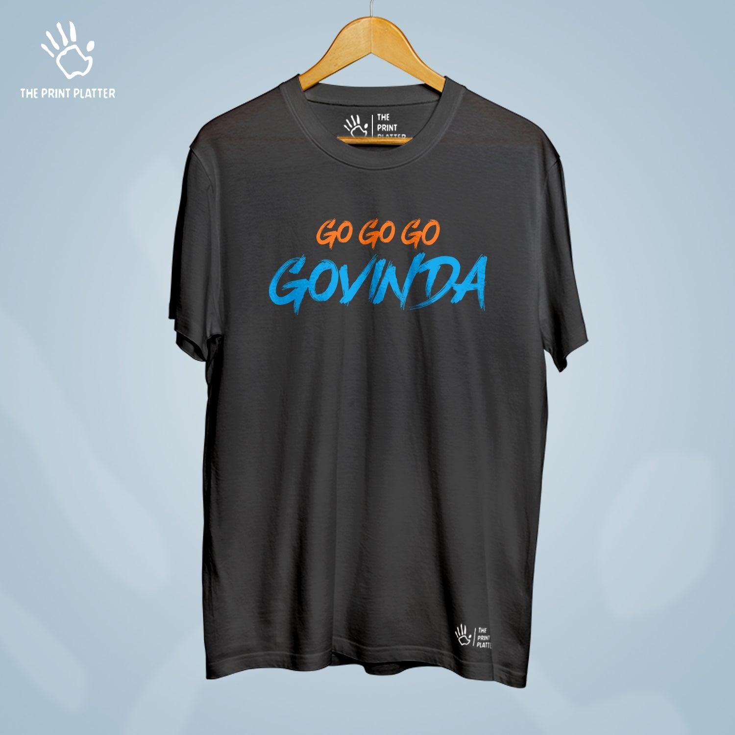 Go Go Govinda Cotton Bio Wash 180gsm T-shirt | T-R345