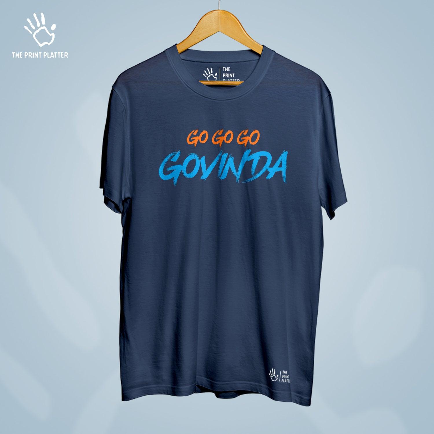 Go Go Govinda Cotton Bio Wash 180gsm T-shirt | T-R345