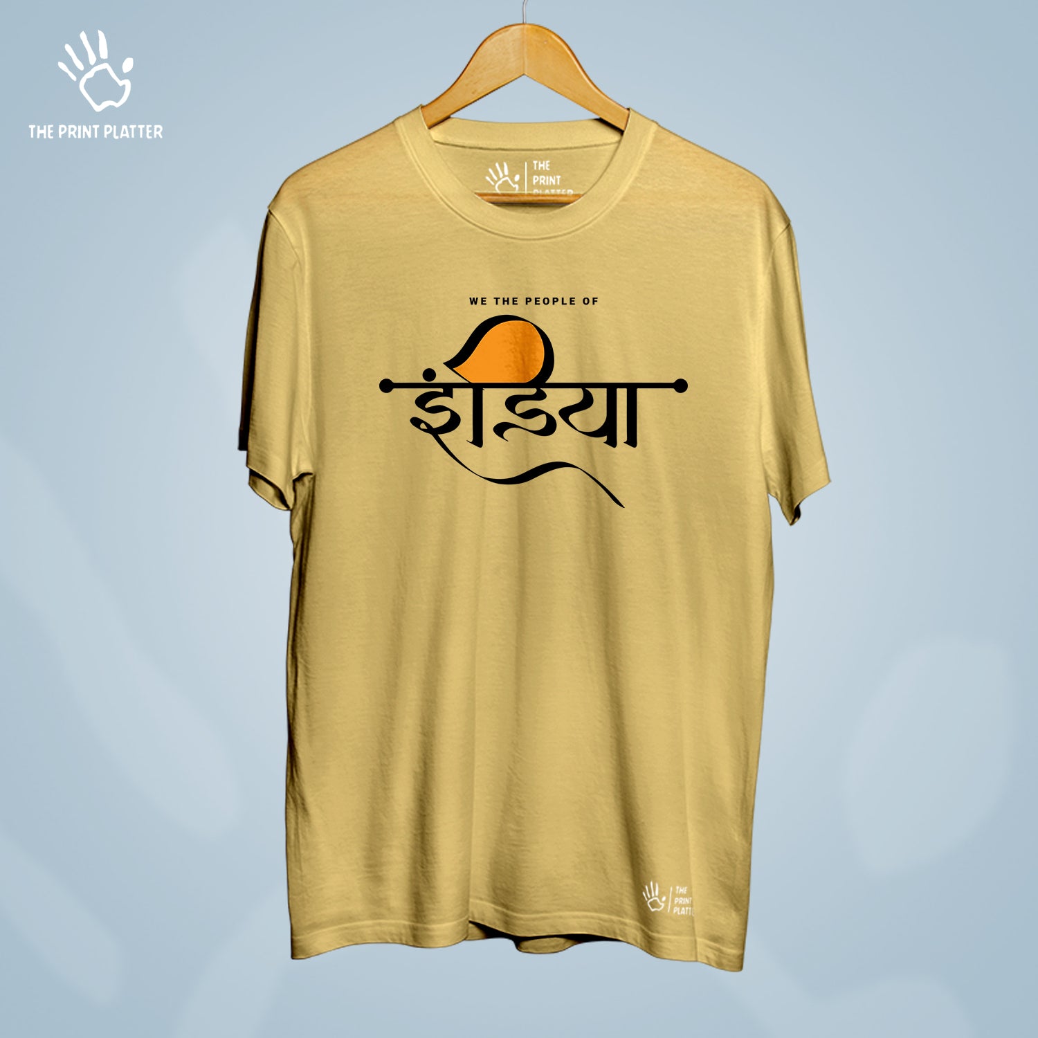 India Cotton Bio Wash 180gsm T-shirt | T-R347