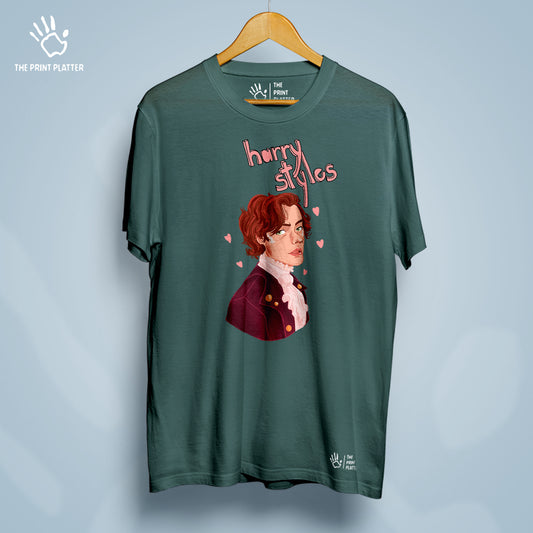Harry Styles Cotton Bio Wash 180gsm T-shirt | T-R45