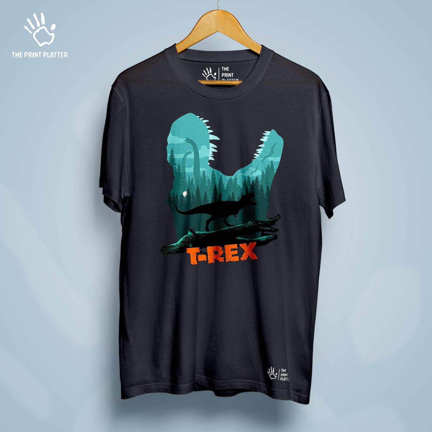 T-REX Cotton Bio Wash 180gsm T-shirt | T-R55