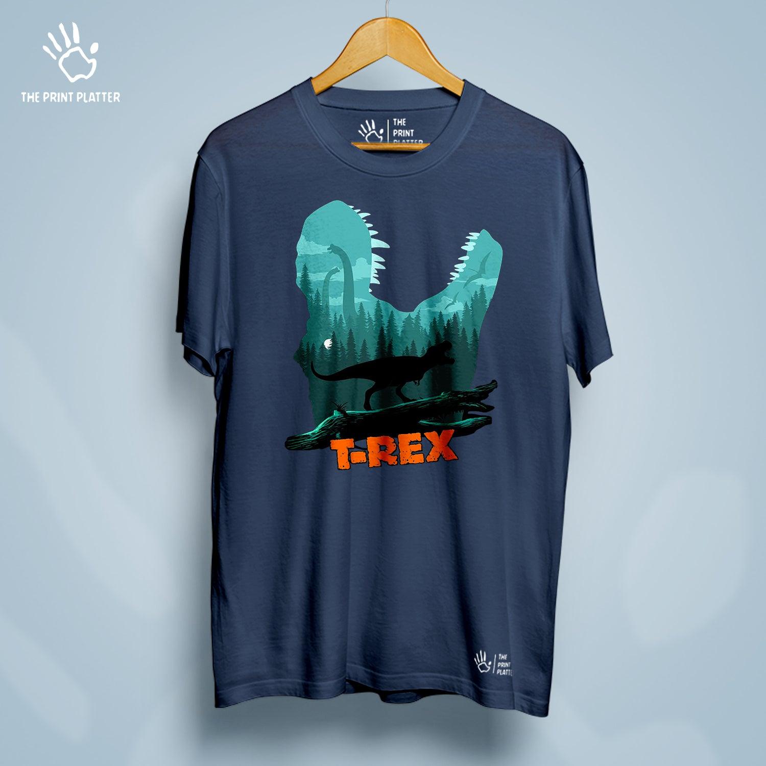 T-REX Cotton Bio Wash 180gsm T-shirt | T-R55