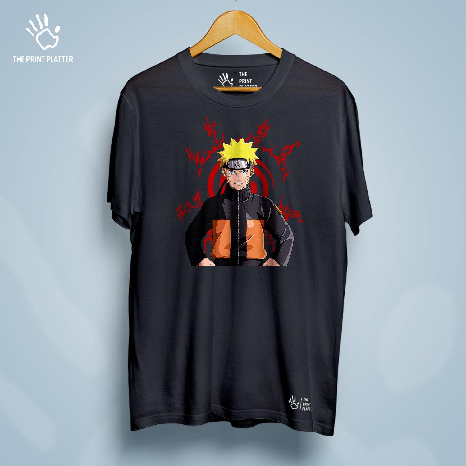 Naruto Cotton Bio Wash 180gsm T-shirt | T-R74