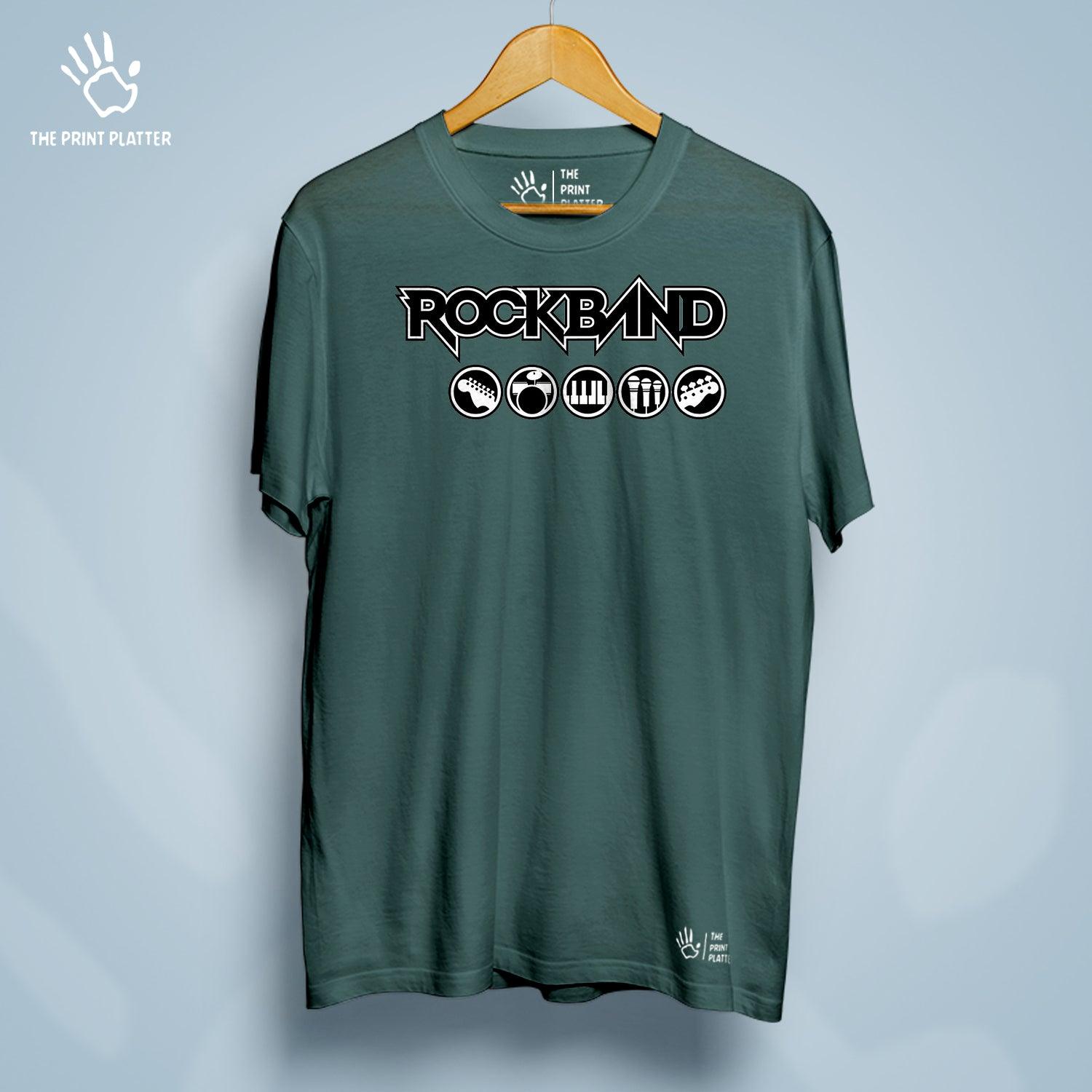 Rock Band Cotton Bio Wash 180gsm T-shirt | T-R87