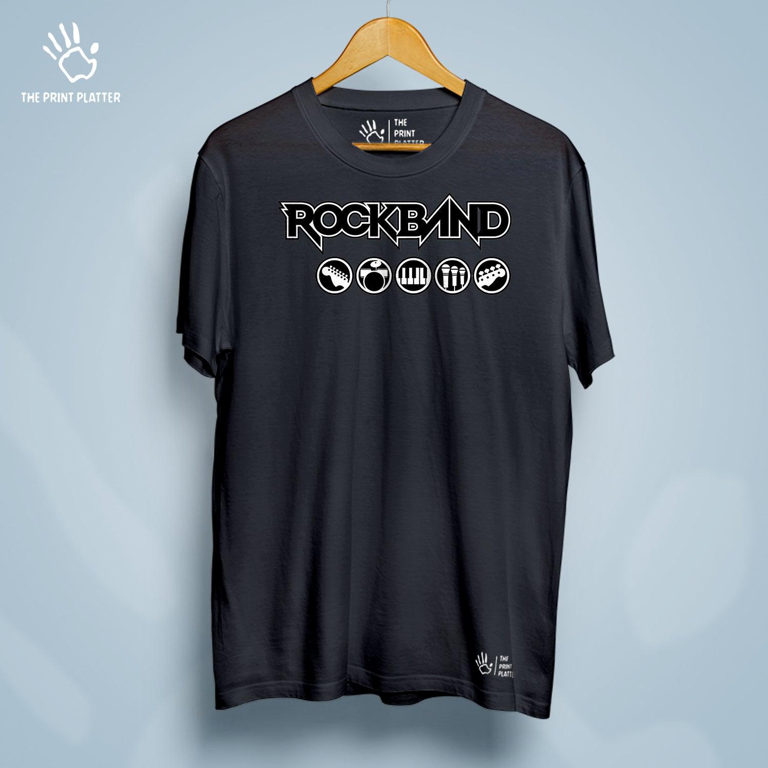 Rock Band Cotton Bio Wash 180gsm T-shirt | T-R87