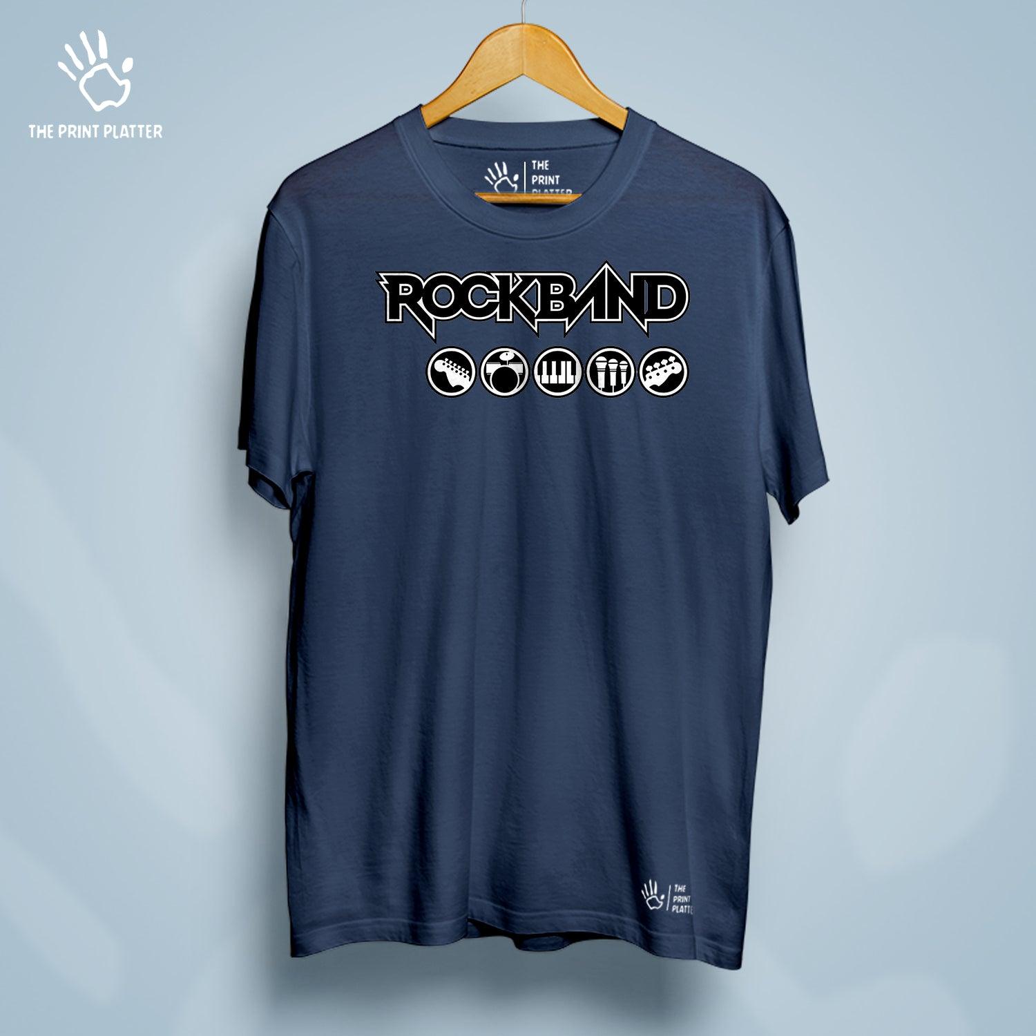 Rock Band Cotton Bio Wash 180gsm T-shirt | T-R87