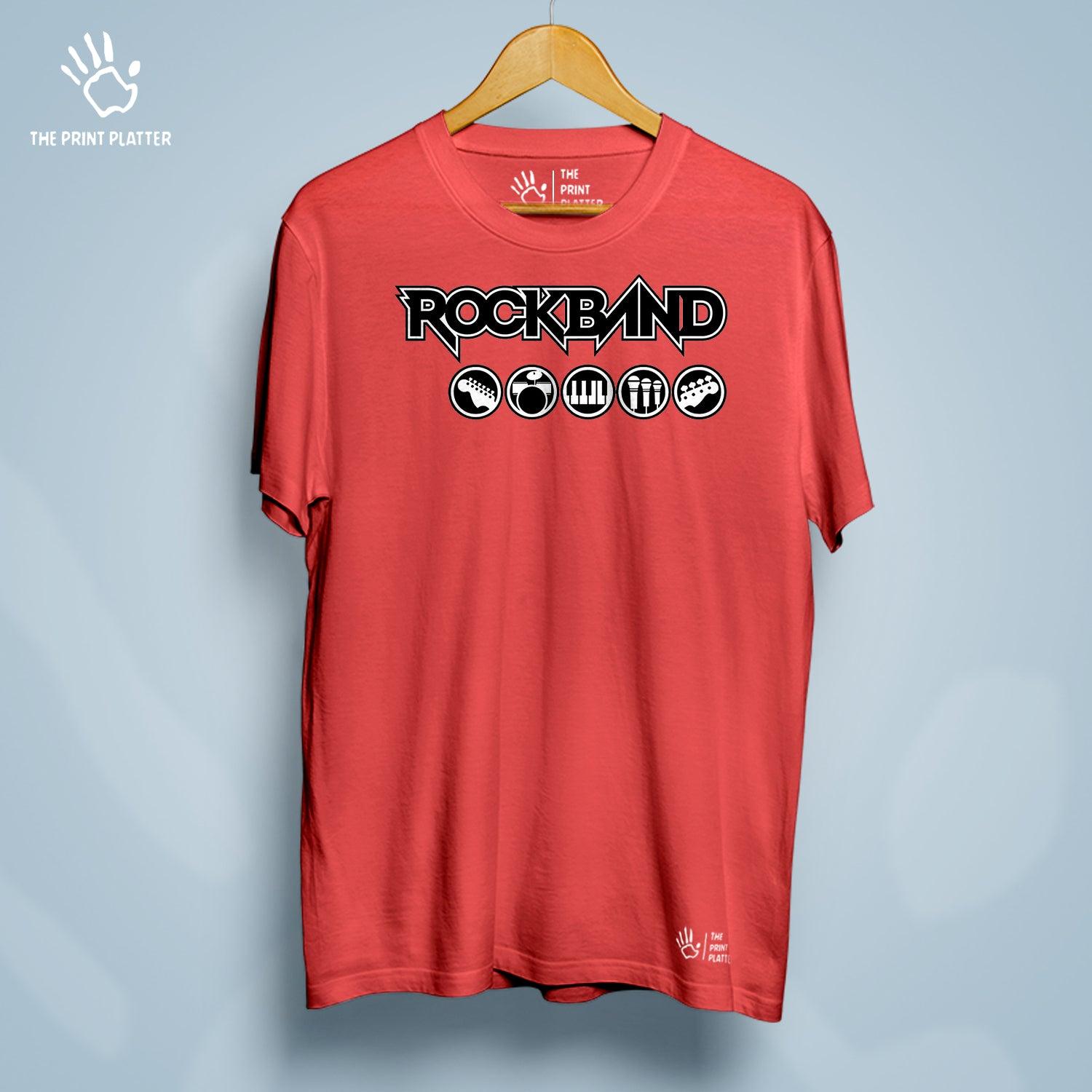 Rock Band Cotton Bio Wash 180gsm T-shirt | T-R87