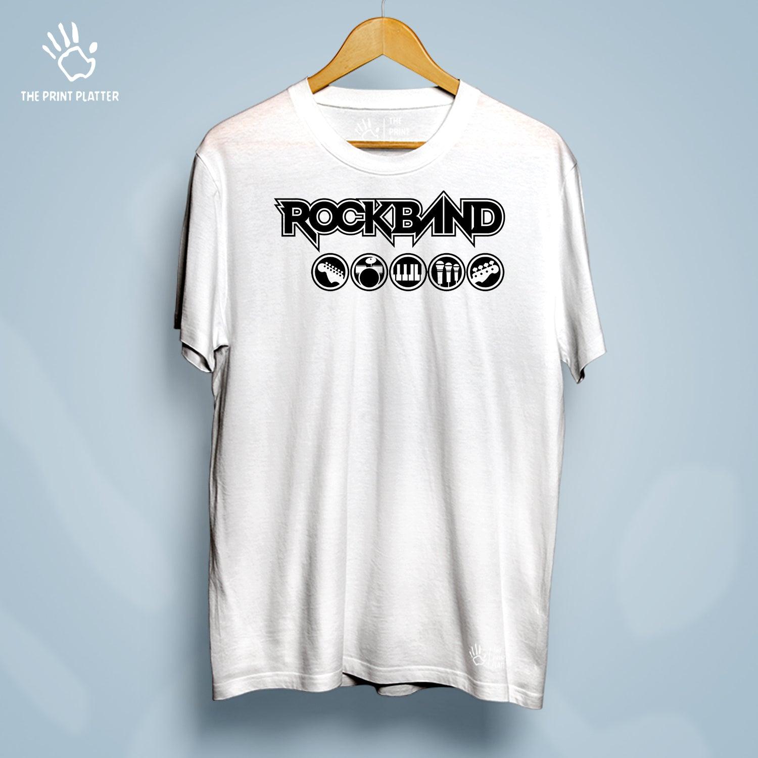 Rock Band Cotton Bio Wash 180gsm T-shirt | T-R87