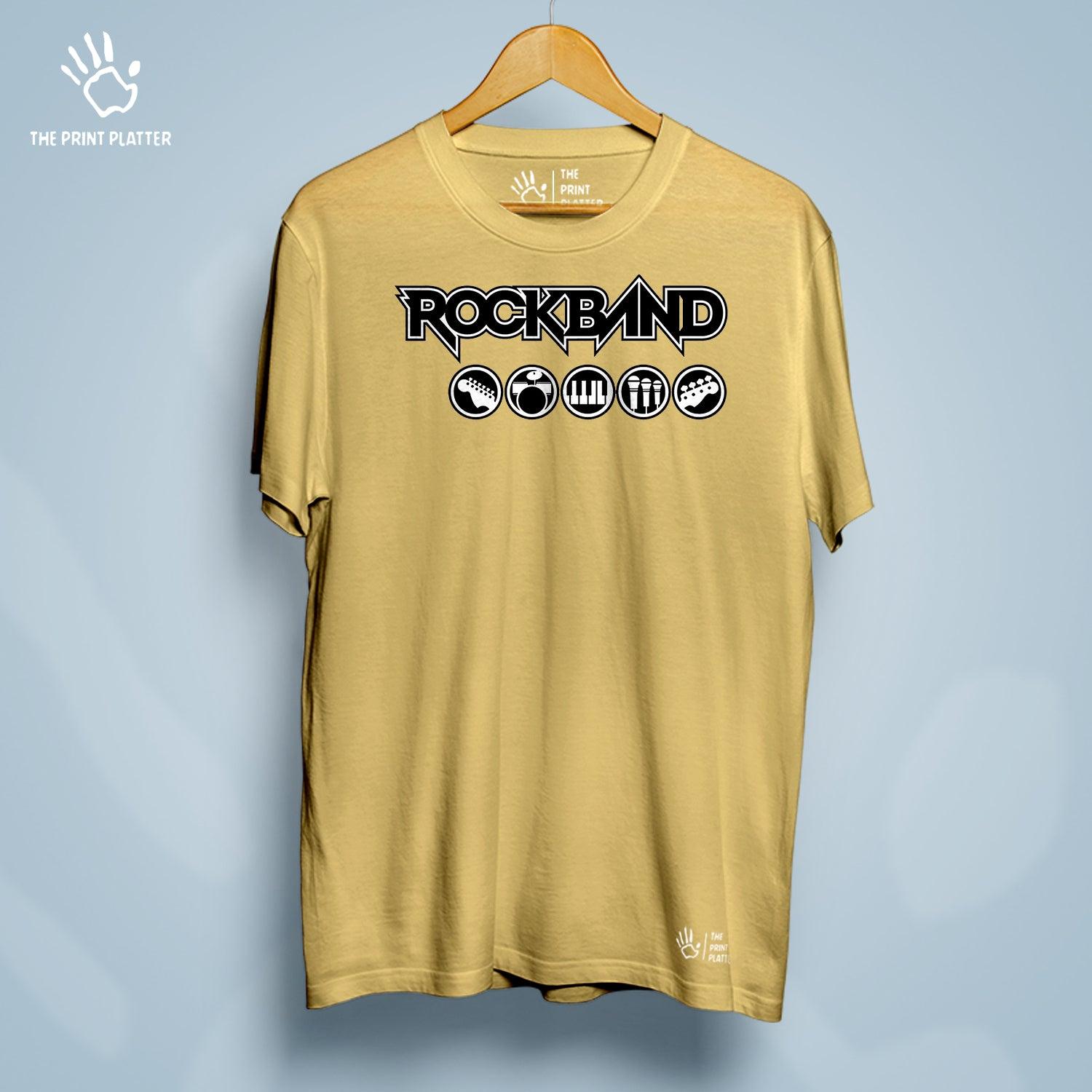 Rock Band Cotton Bio Wash 180gsm T-shirt | T-R87