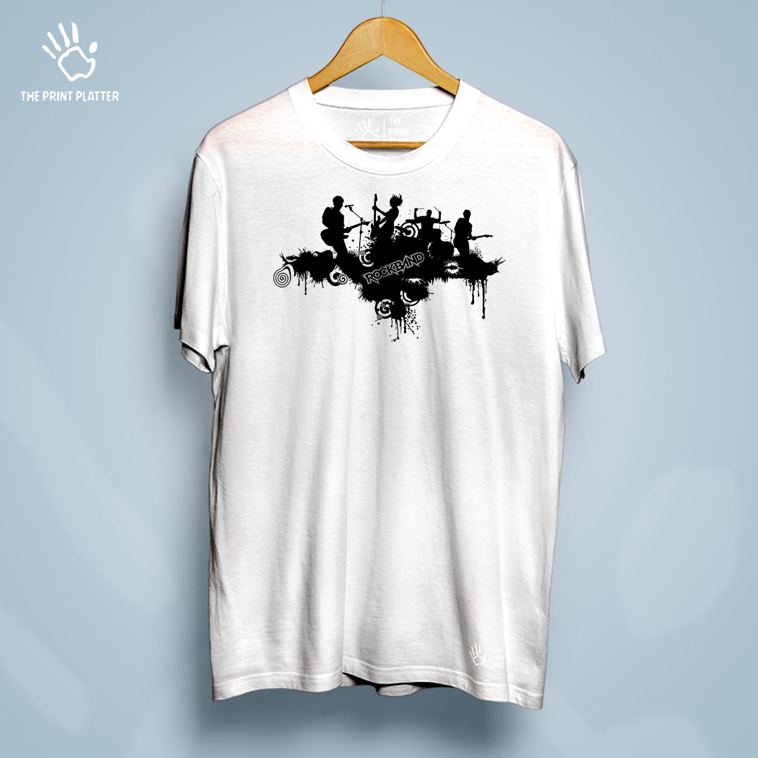 Rock Band Cotton Bio Wash 180gsm T-shirt | T-R88