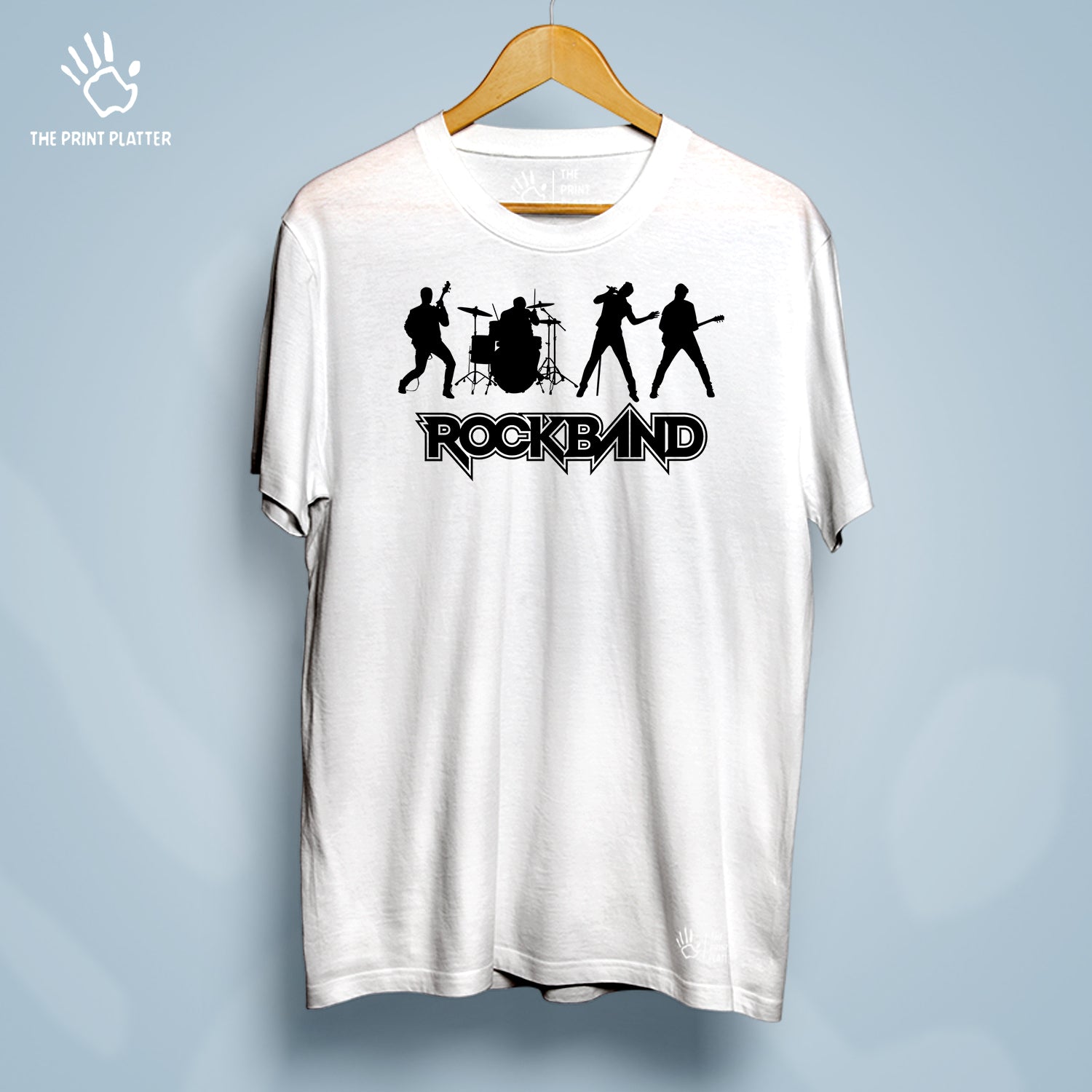 Rock Band Cotton Bio Wash 180gsm T-shirt | T-R90