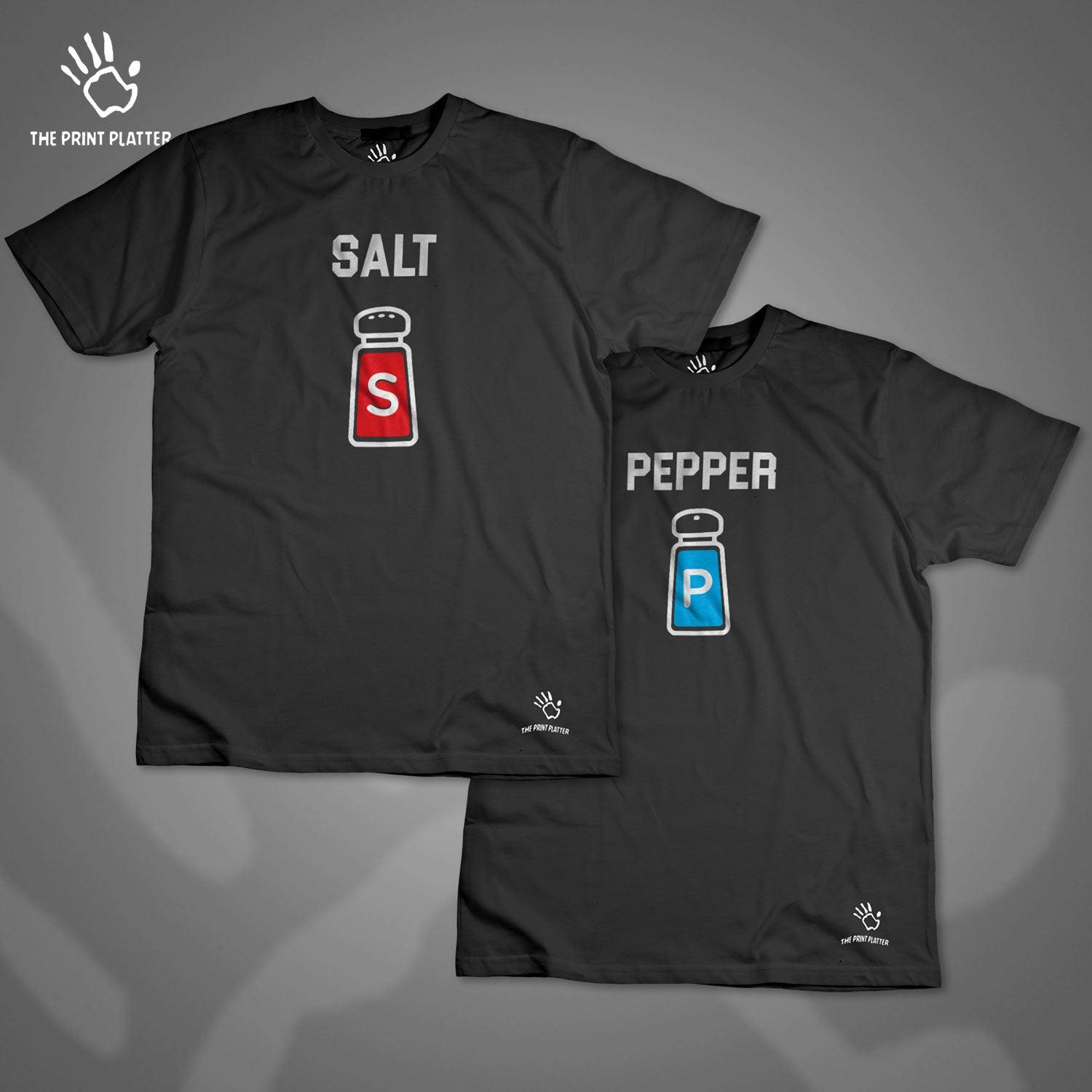 Salt & Paper Cotton Bio Wash 180gsm T-shirt | T17-Salt&paper