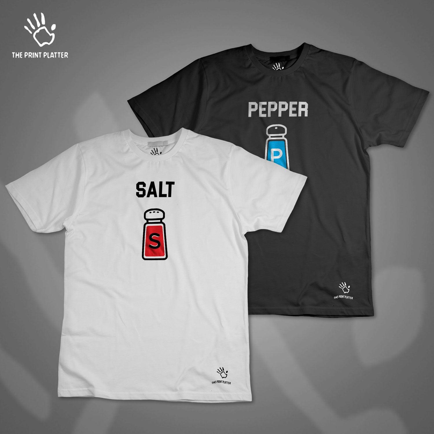 Salt & Paper Cotton Bio Wash 180gsm T-shirt | T17-Salt&paper